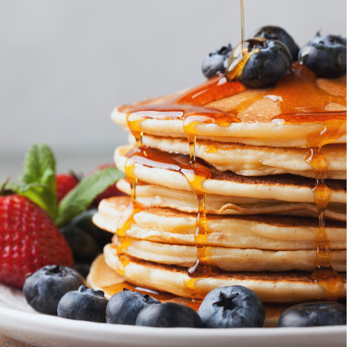 Fluffy Goat Milk Pancakes