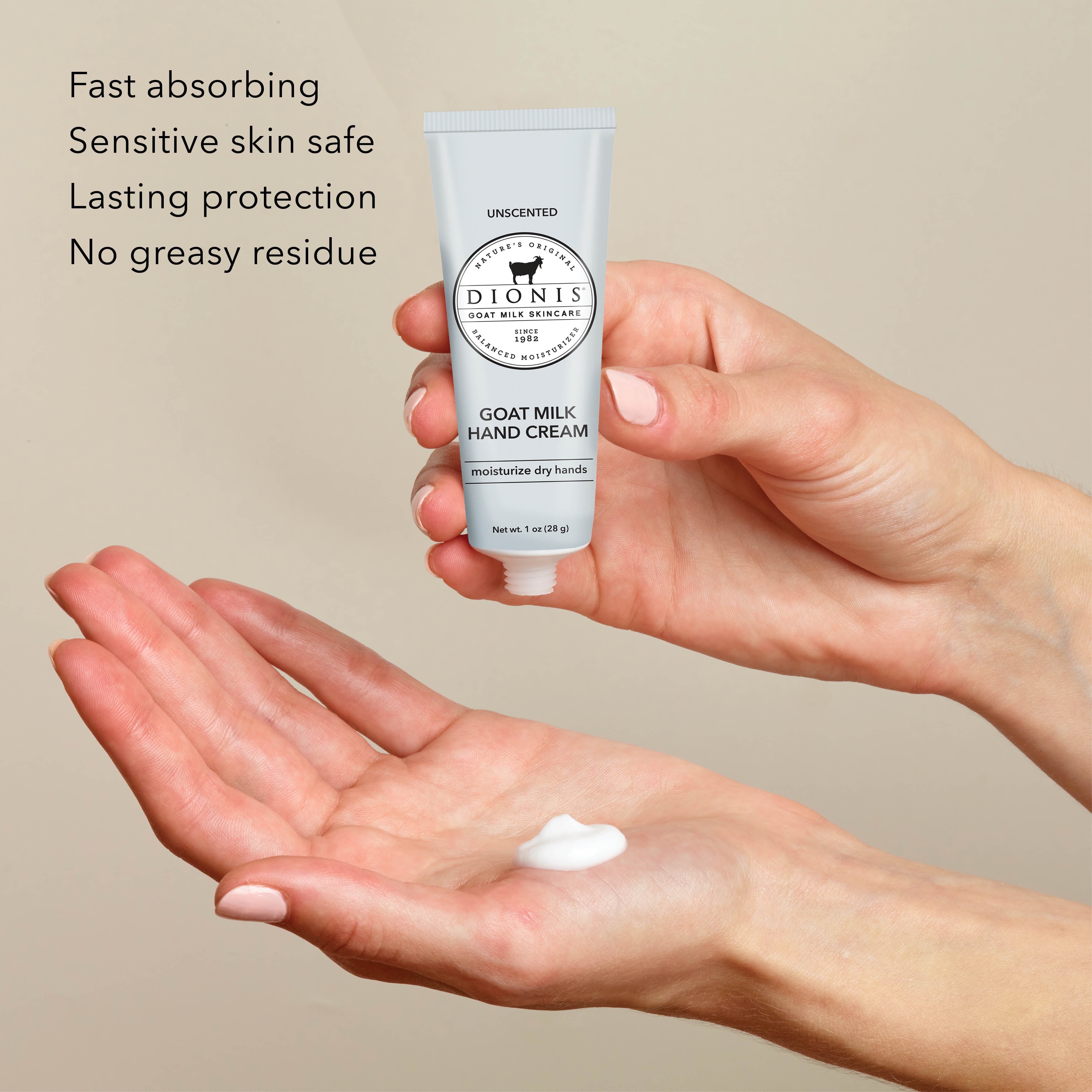 Fast absorbing, sensitive skin safe, lasting protection and no greasy residual.