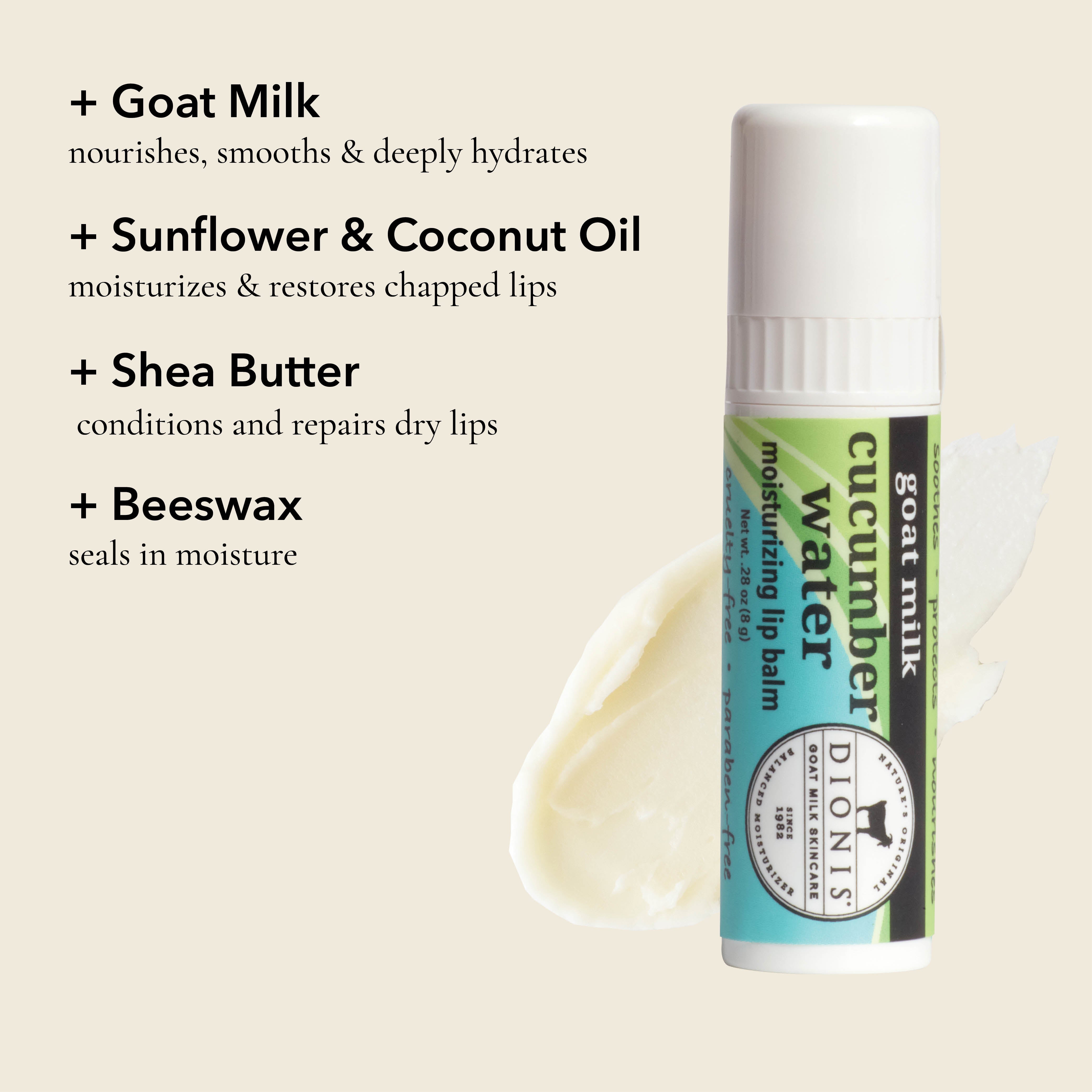 Cucumber Water Goat Butter Lip Kit