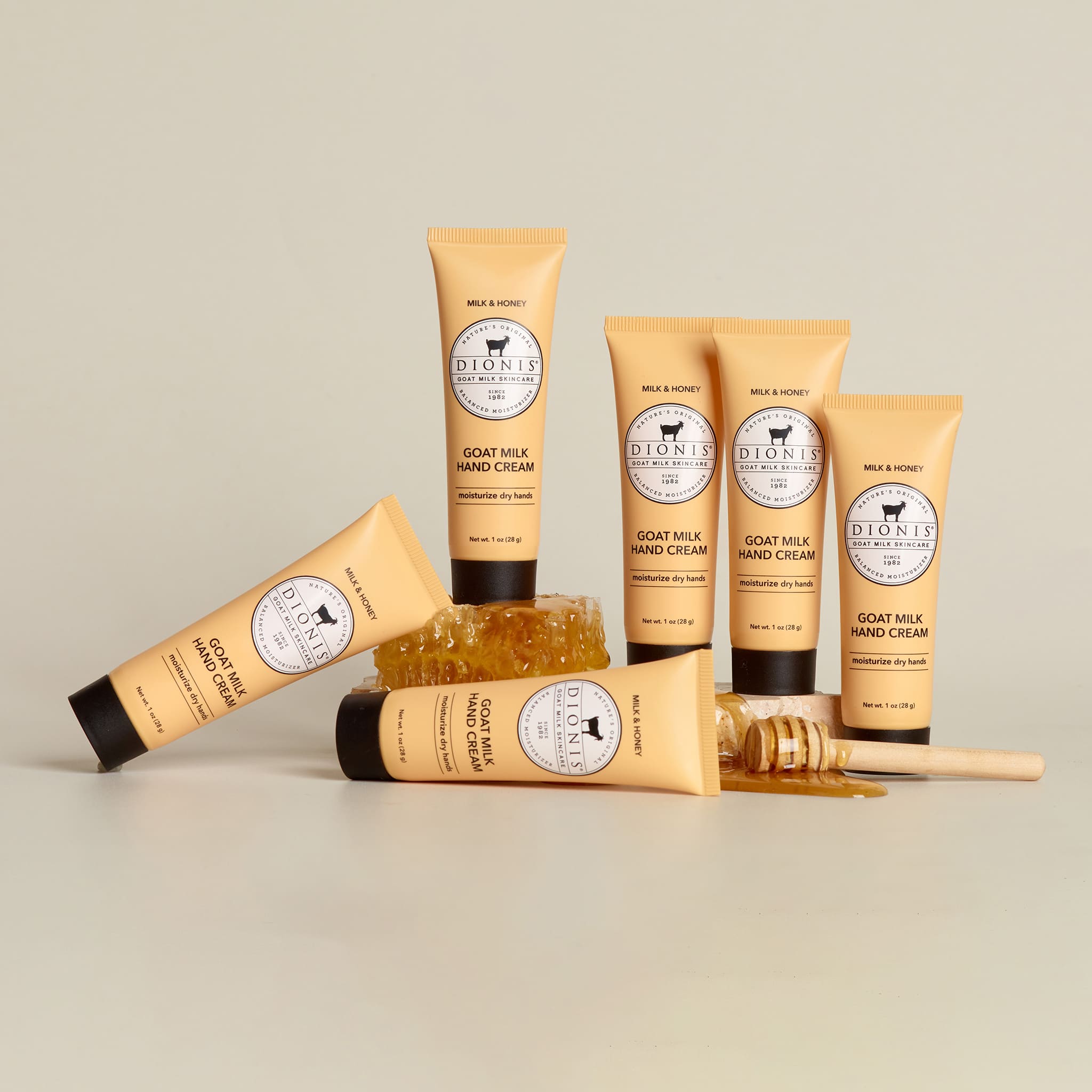 Milk & Honey Goat Milk Hand Cream, Set of 6