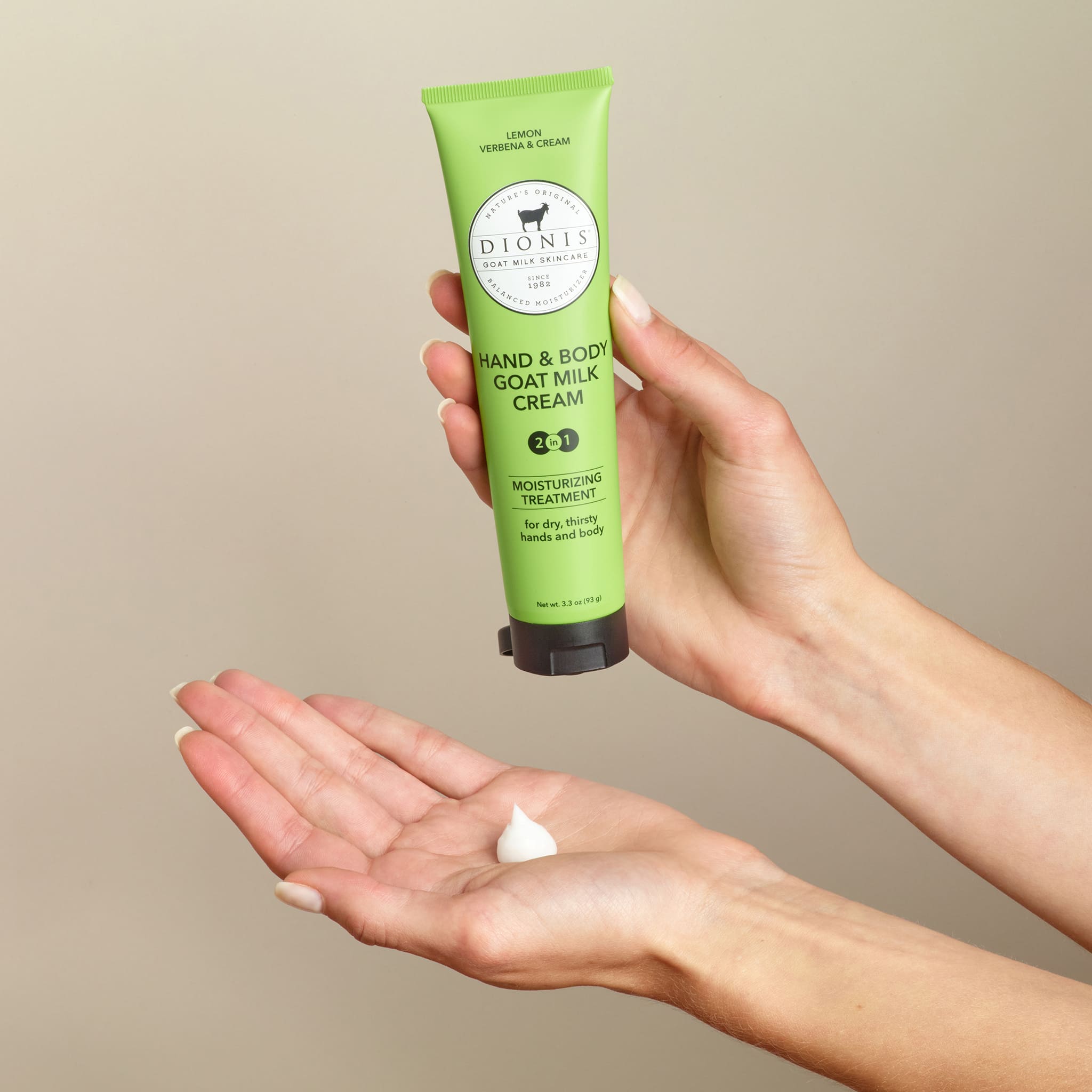 Lemon Verbena & Cream Hand & Body Goat Milk Cream