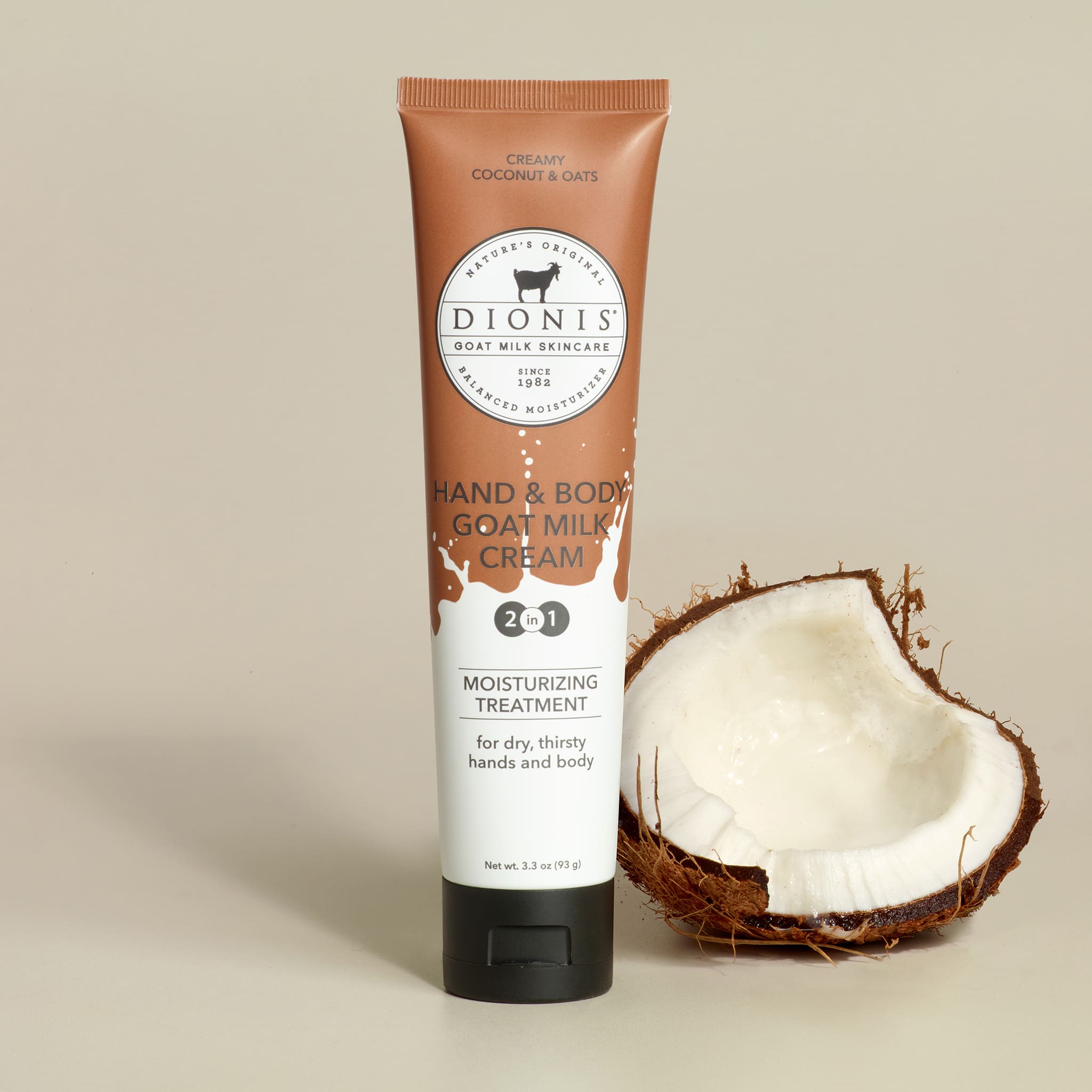 Creamy Coconut & Oats Hand & Body Goat Milk Cream