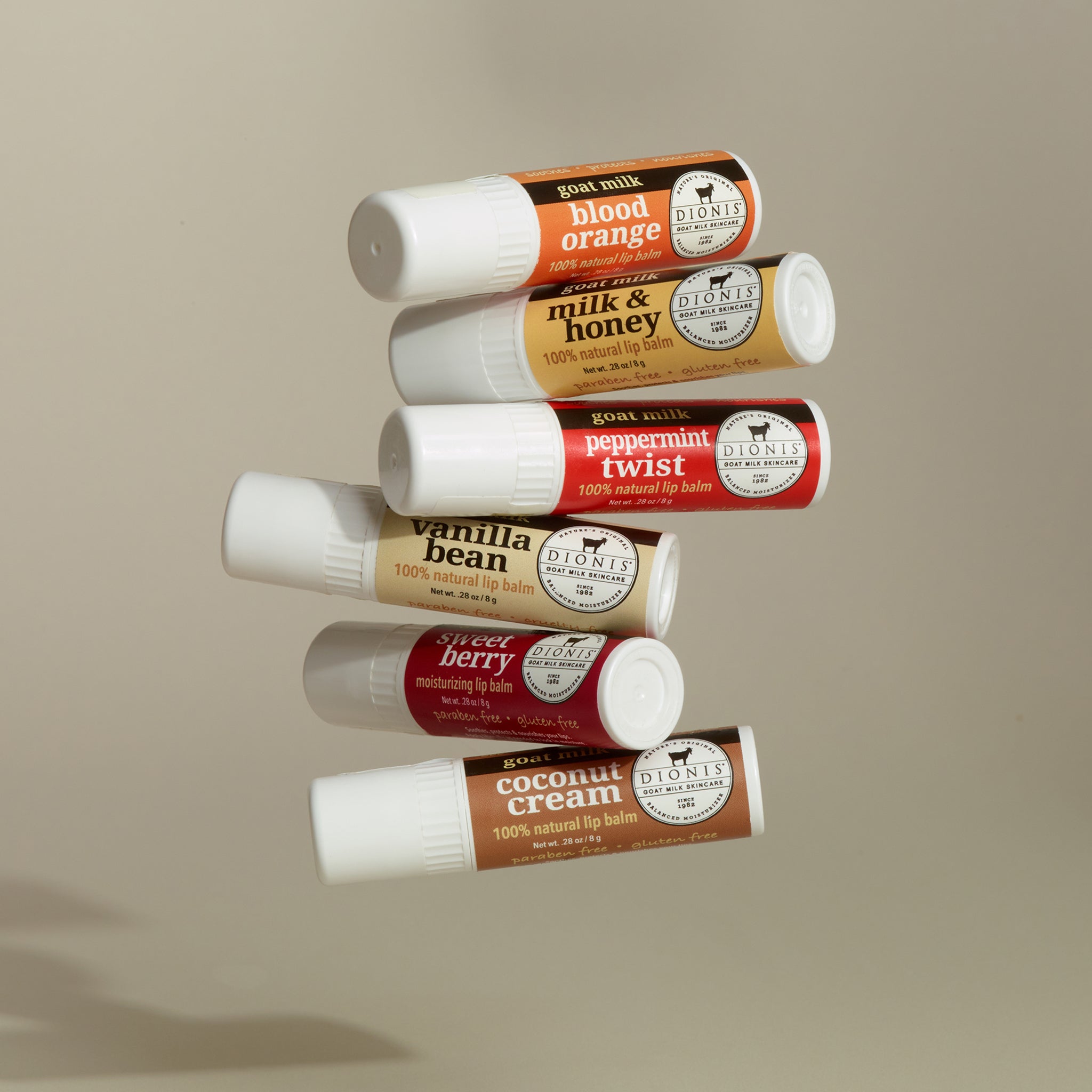 Goat Milk Lip Balm Ornament Set