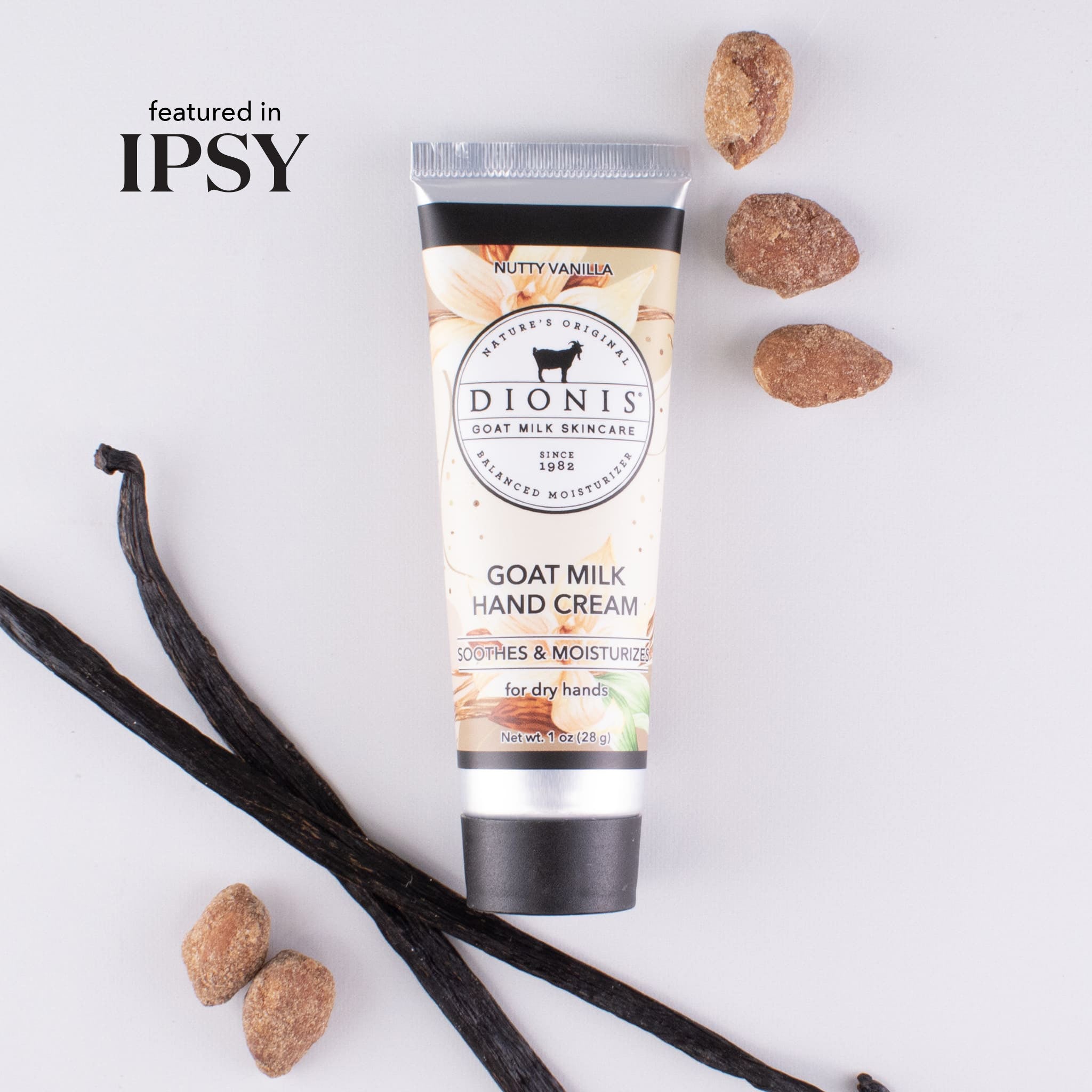 Nutty Vanilla Goat Milk Hand Cream, Set of 6