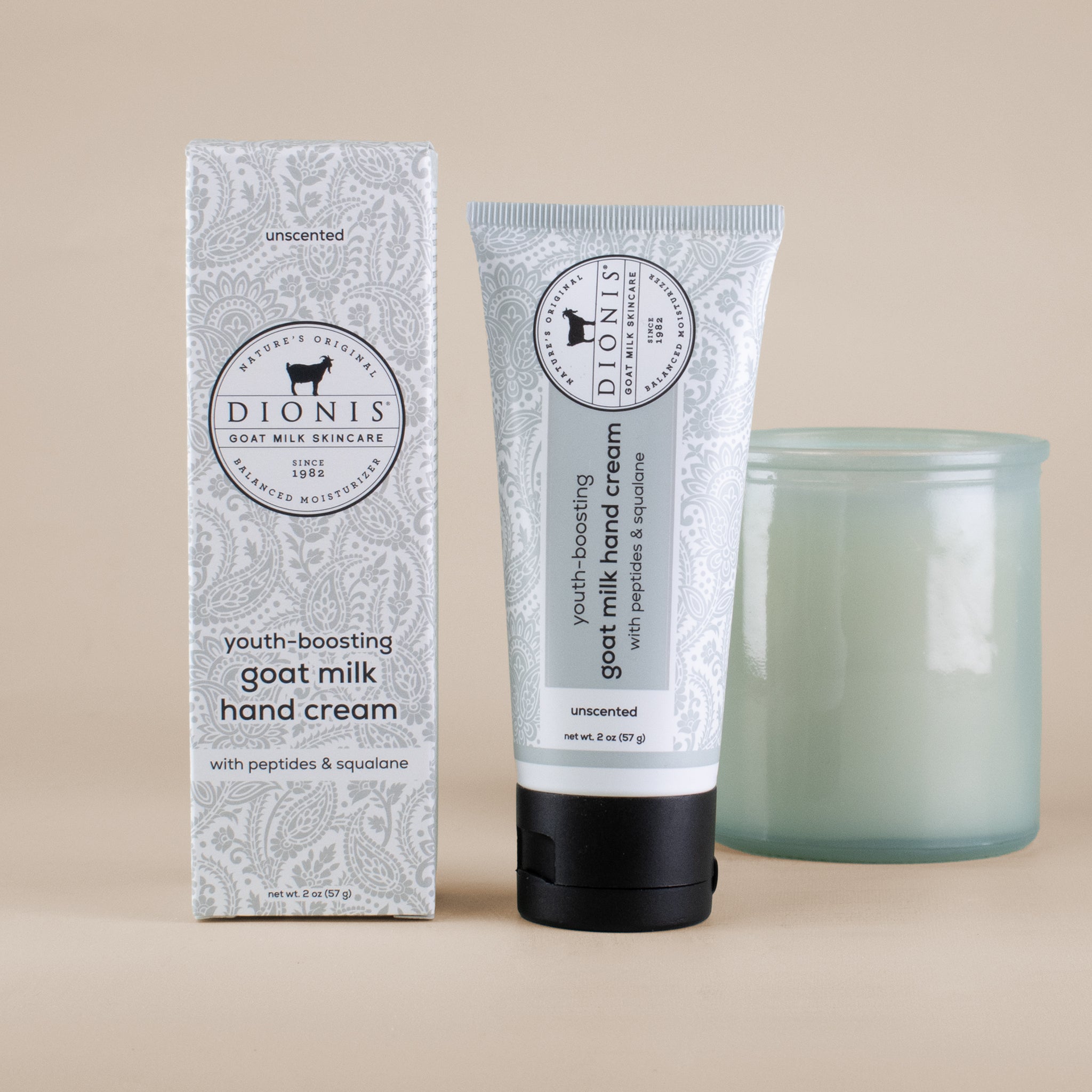 Unscented Youth-Boosting Goat Milk Hand Cream