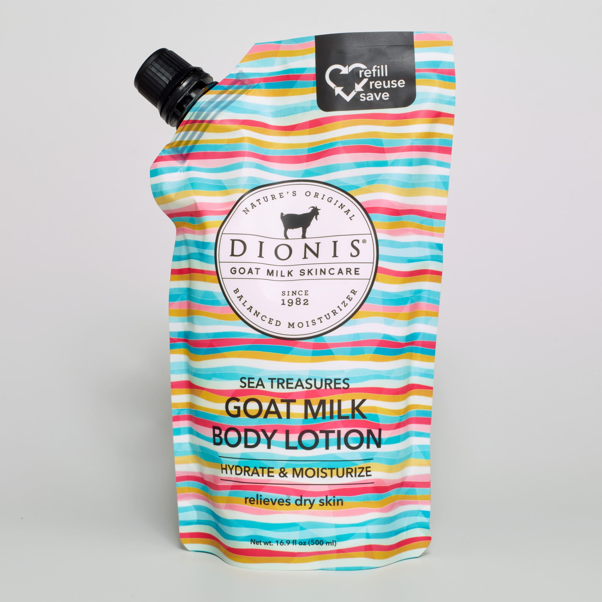 Sea Treasures Goat Milk Body Lotion Refill Pouch
