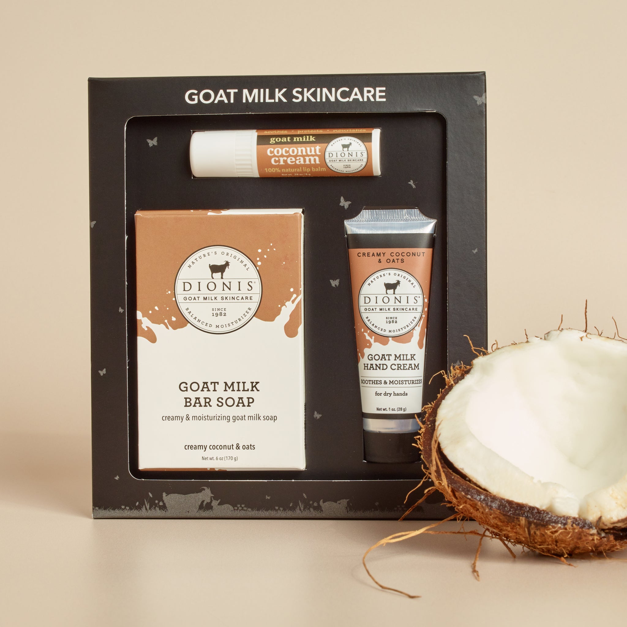 Creamy Coconut & Oats Body Care Collection 3Pc Set