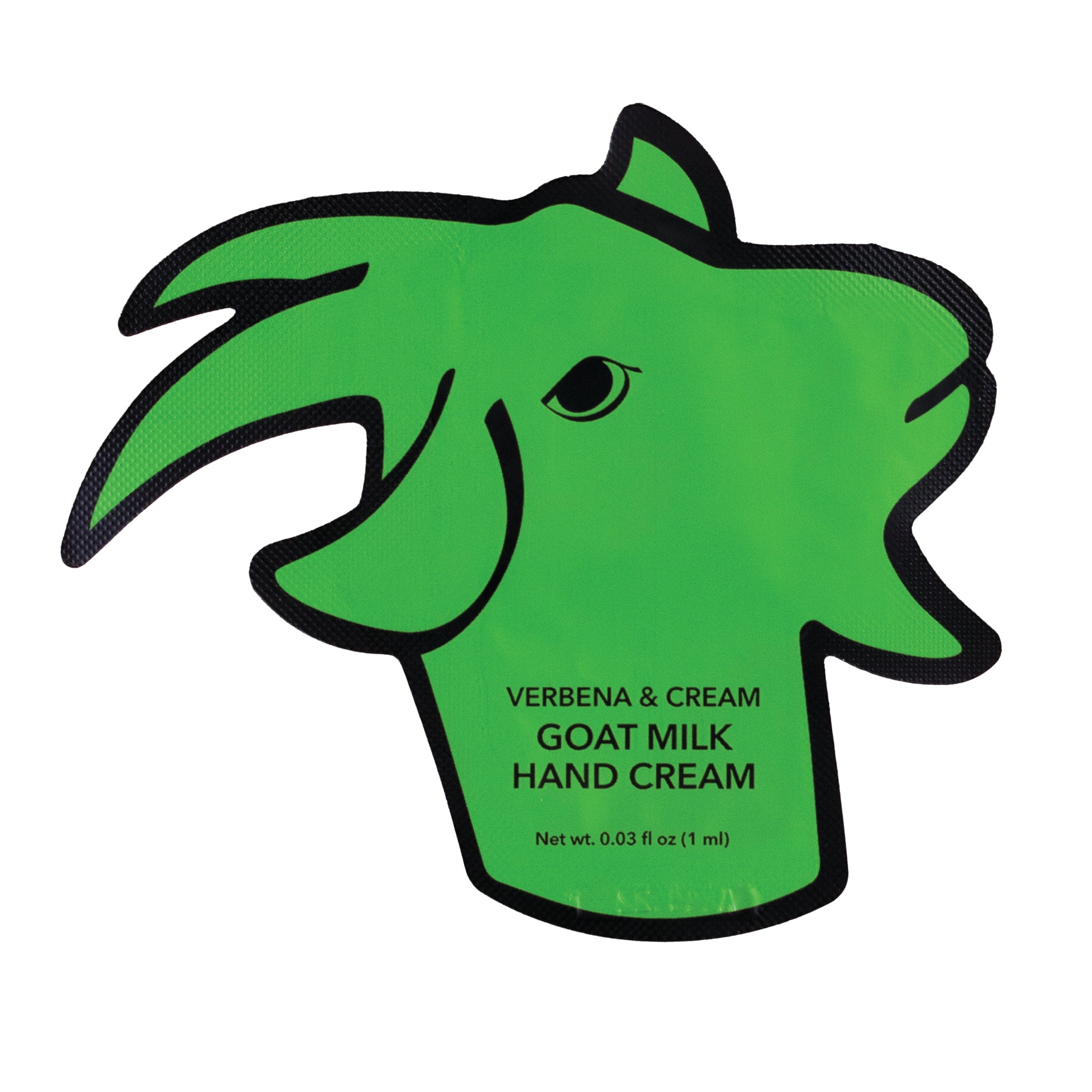 Lemon Verbena & Cream Goat Milk Hand Cream Sampler Sachet