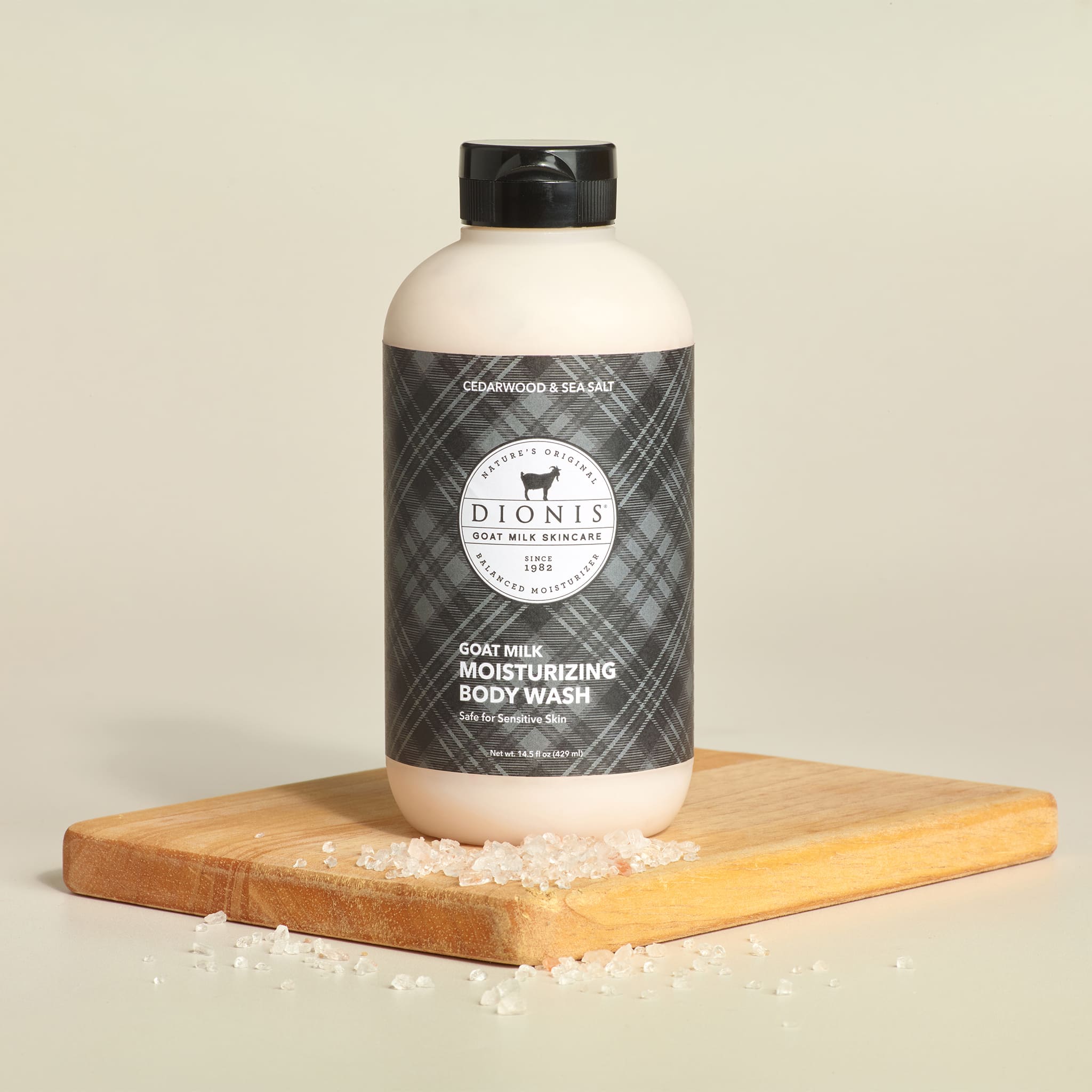 Cedarwood & Sea Salt Bath & Shower Goat Milk Body Wash