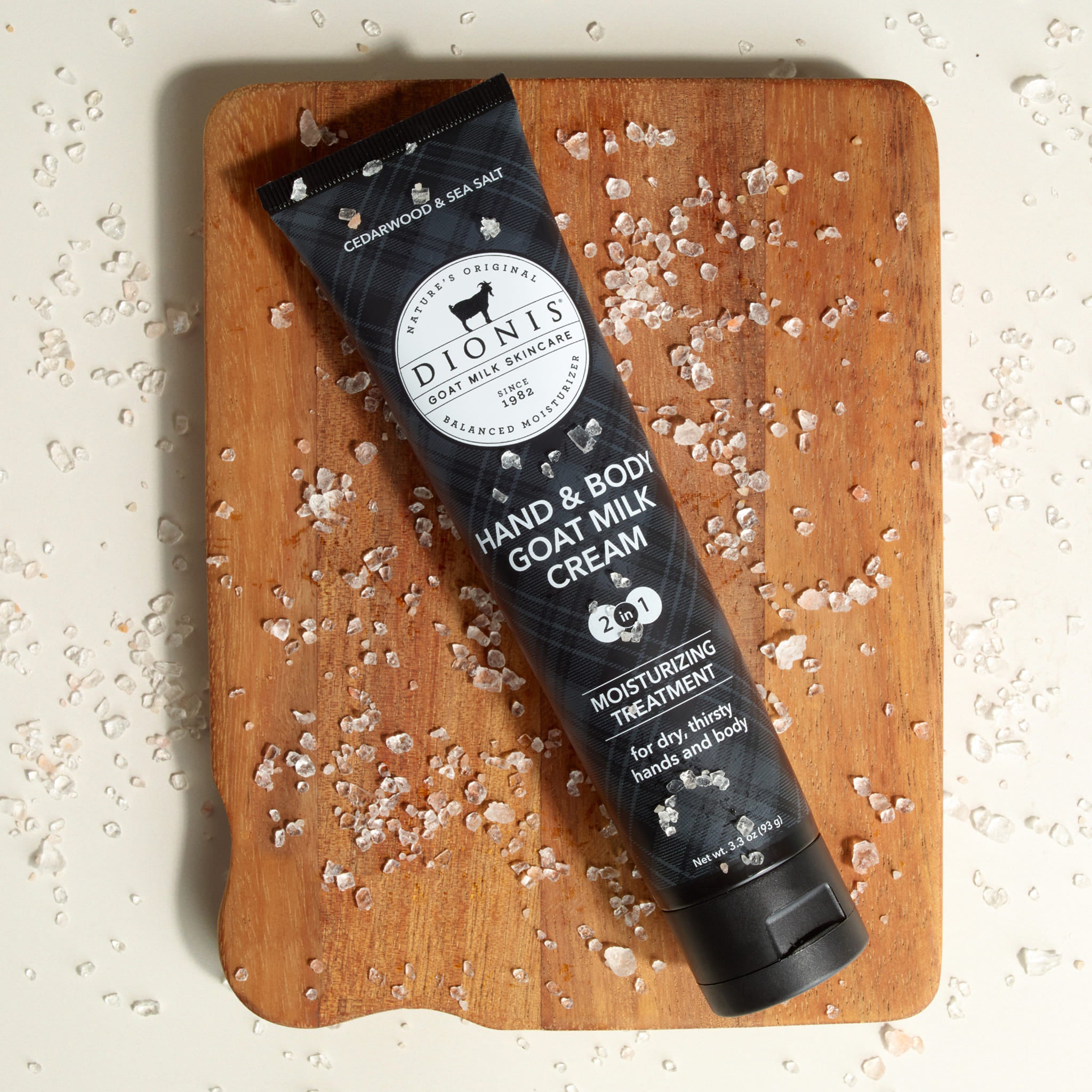 Cedarwood & Sea Salt Hand & Body Goat Milk Cream