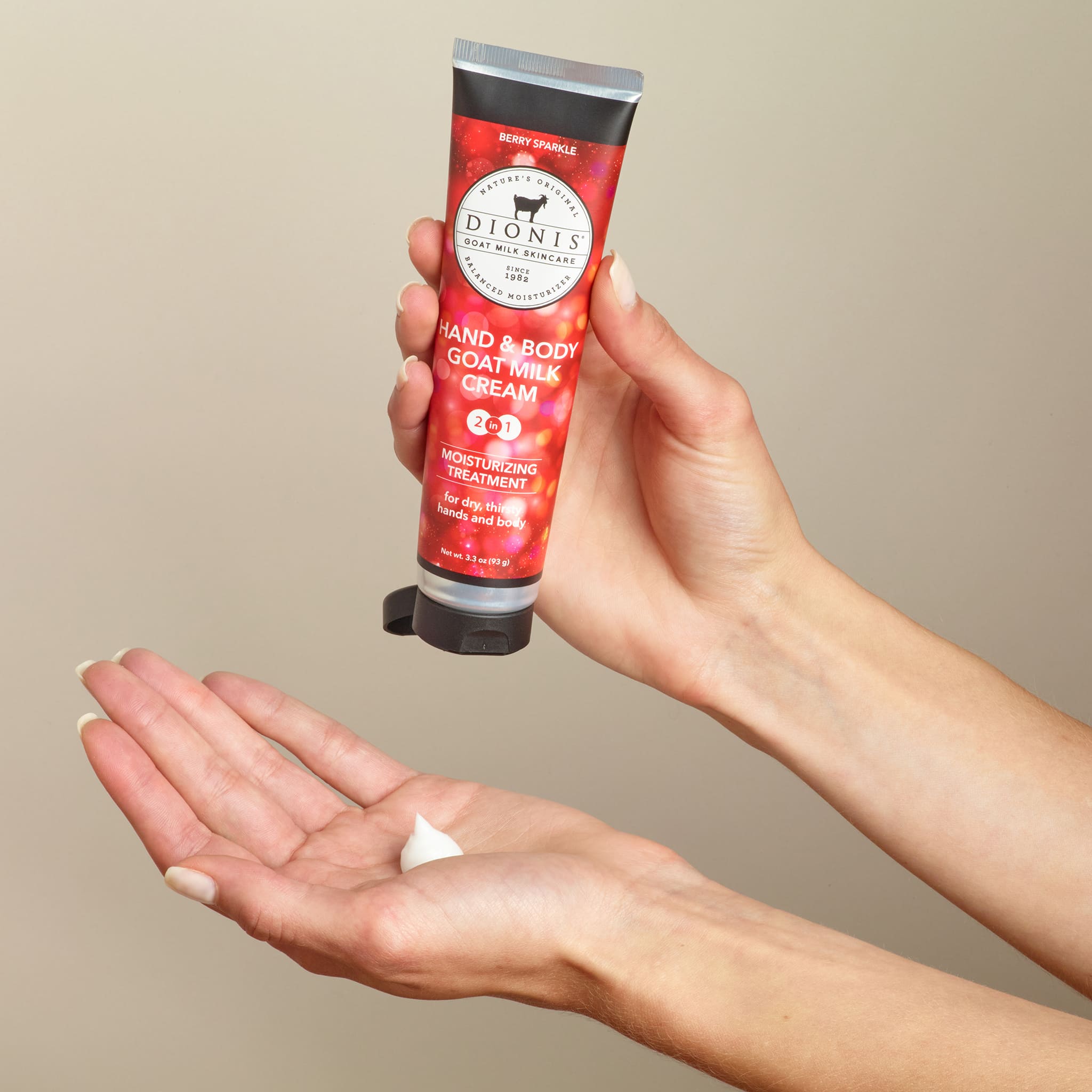 Berry Sparkle Hand & Body Goat Milk Cream
