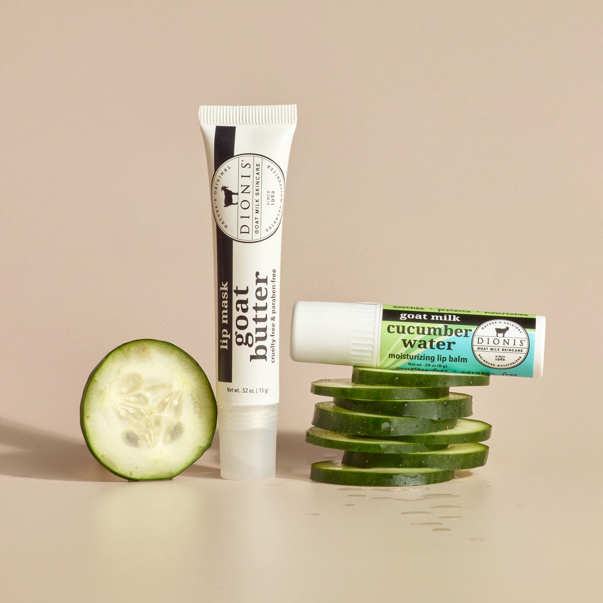 Cucumber Water Goat Butter Lip Kit