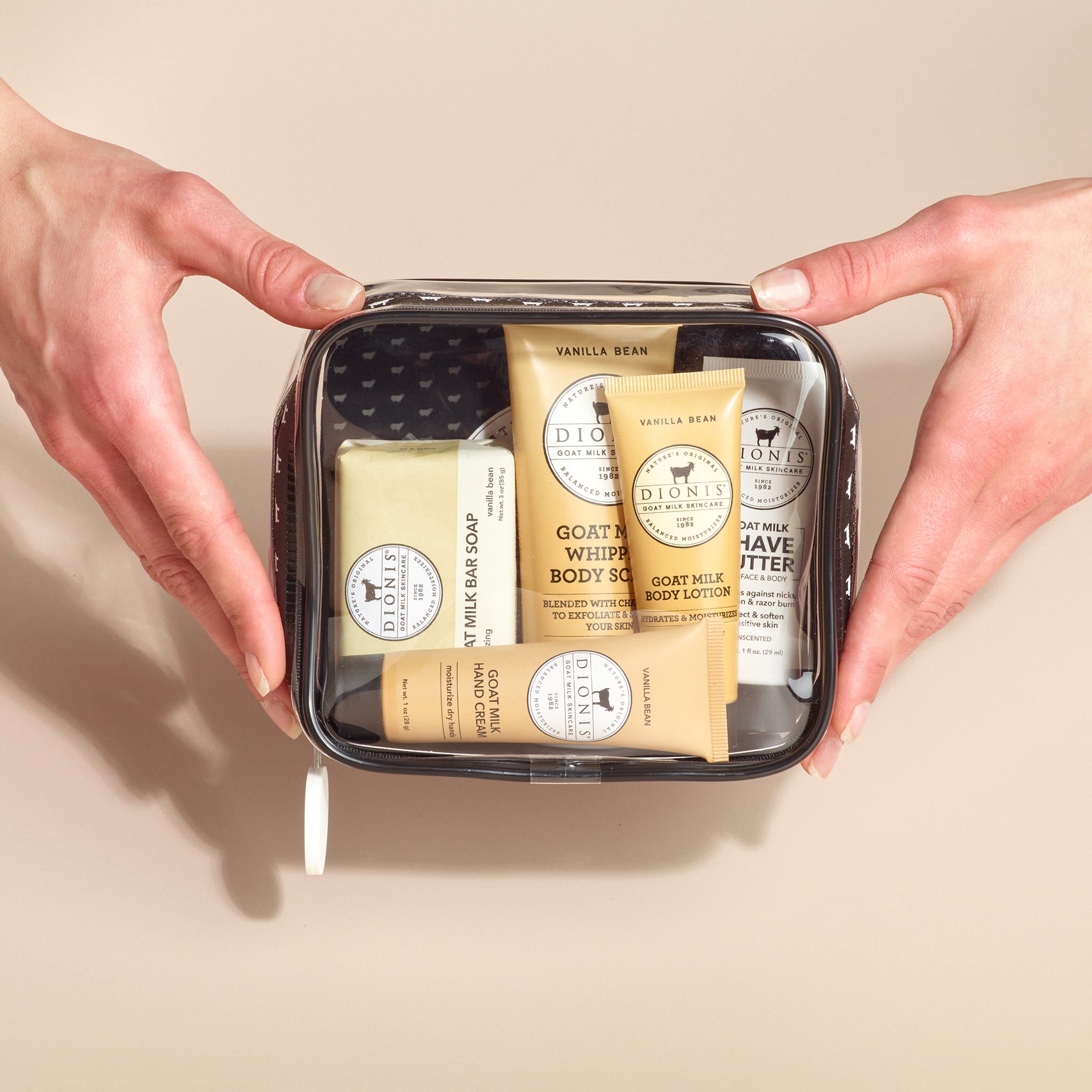 Vanilla Bean Goat Milk Travel Kit