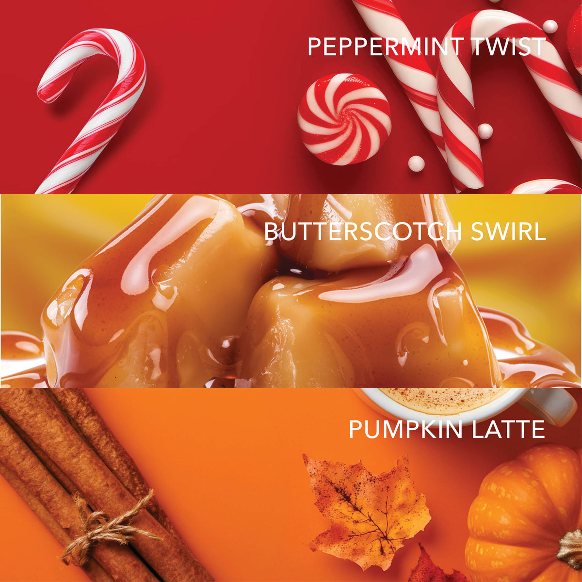 Seasonal Sweets Goat Milk Lip Balm, Set of 3
Flavor Profiles:
Peppermint Twist
Butterscotch Swirl
Pumpkin Latte