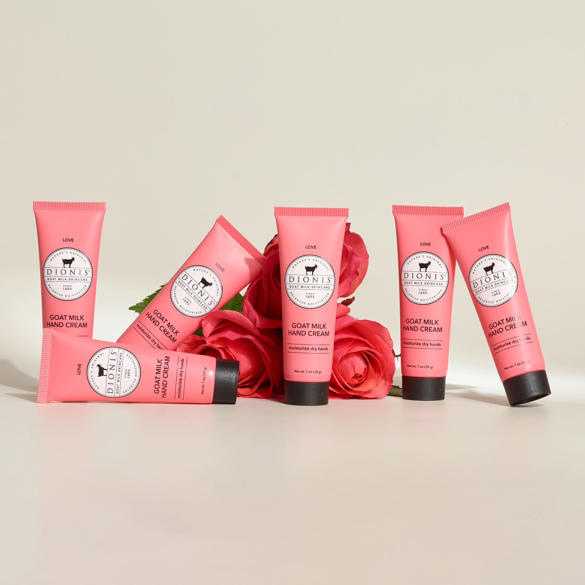 Love Goat Milk Hand Cream, Set of 6