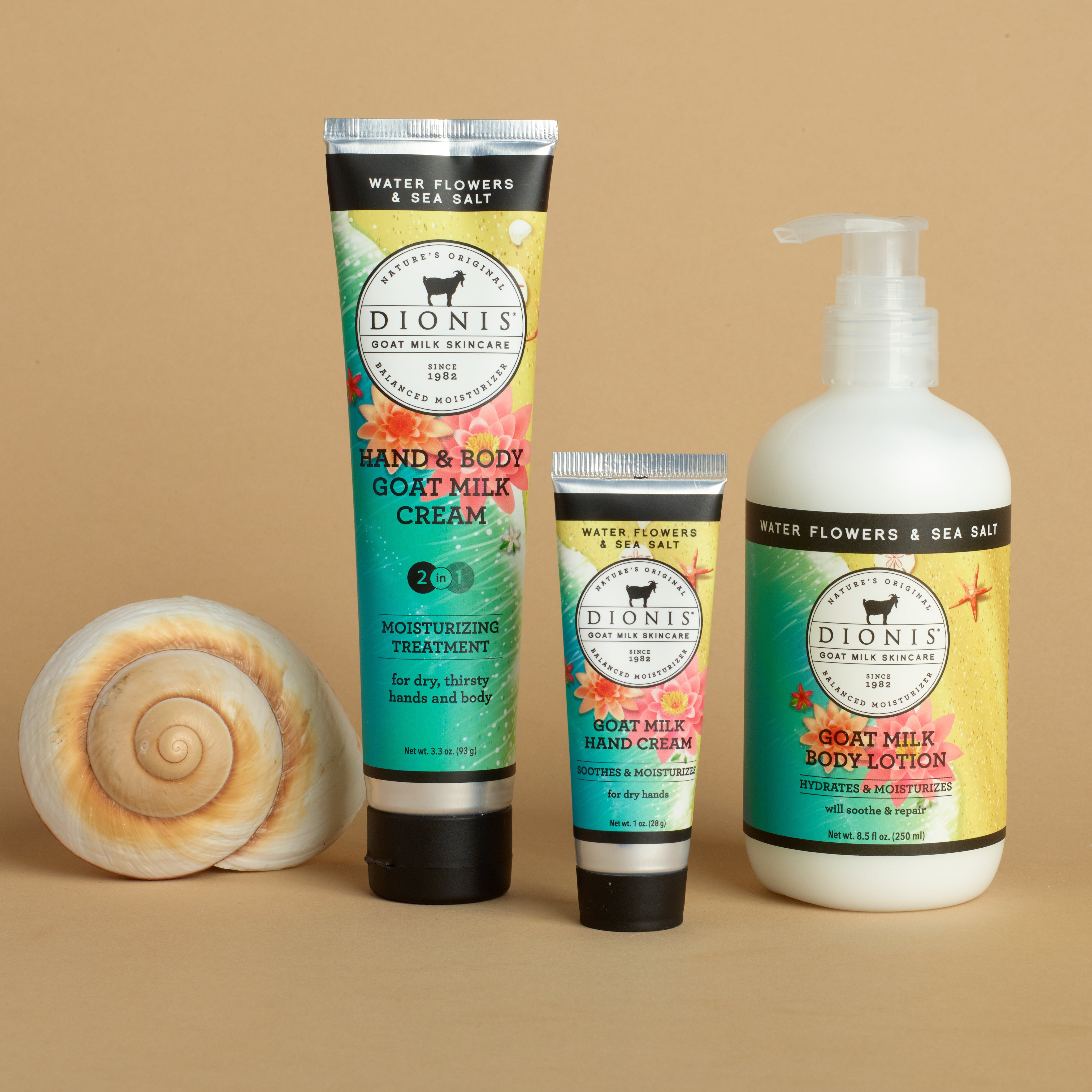 Water Flowers & Sea Salt Body Hydration Set