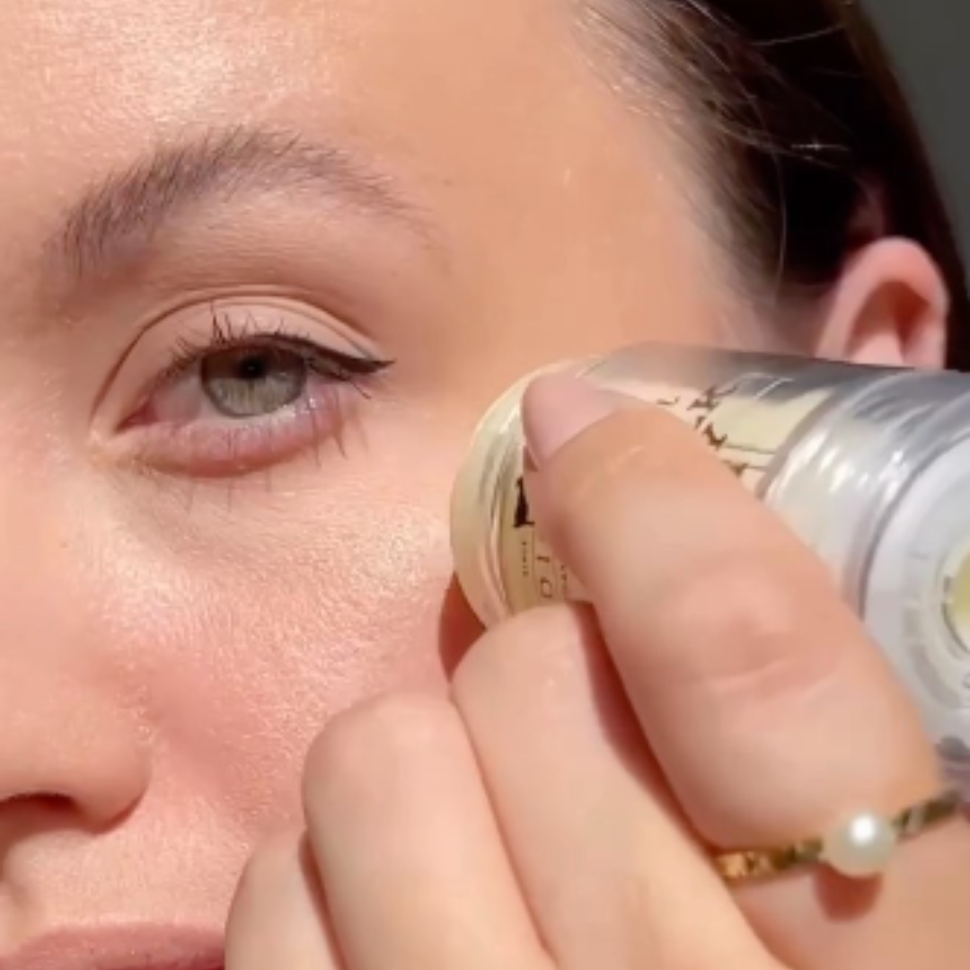 Dionis Beauty Balm application