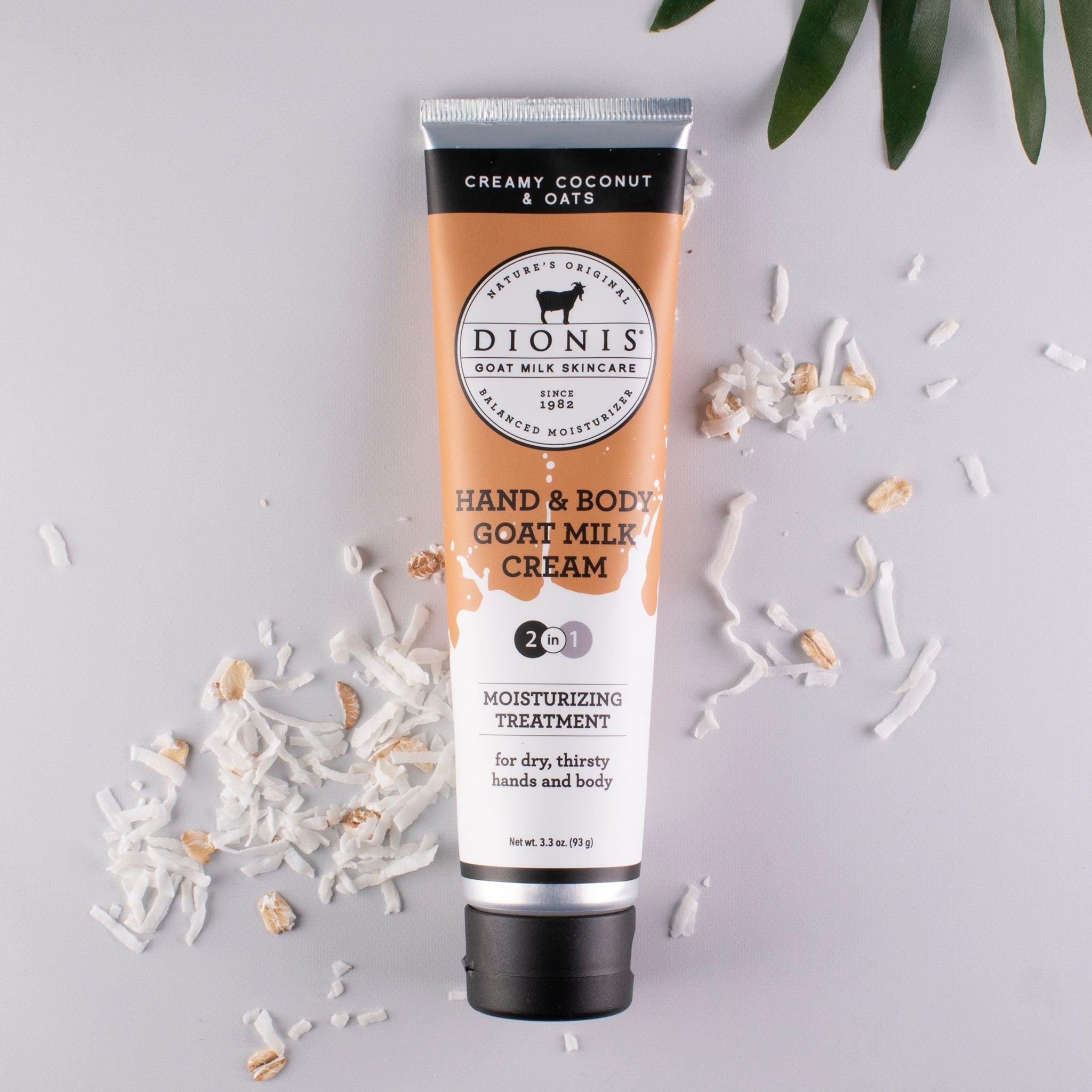 Creamy Coconut & Oats Hand & Body Goat Milk Cream