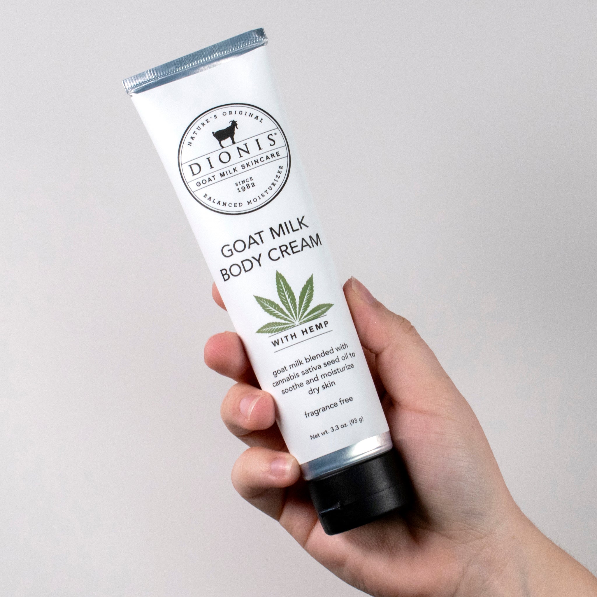 Goat Milk Body Cream with Hemp