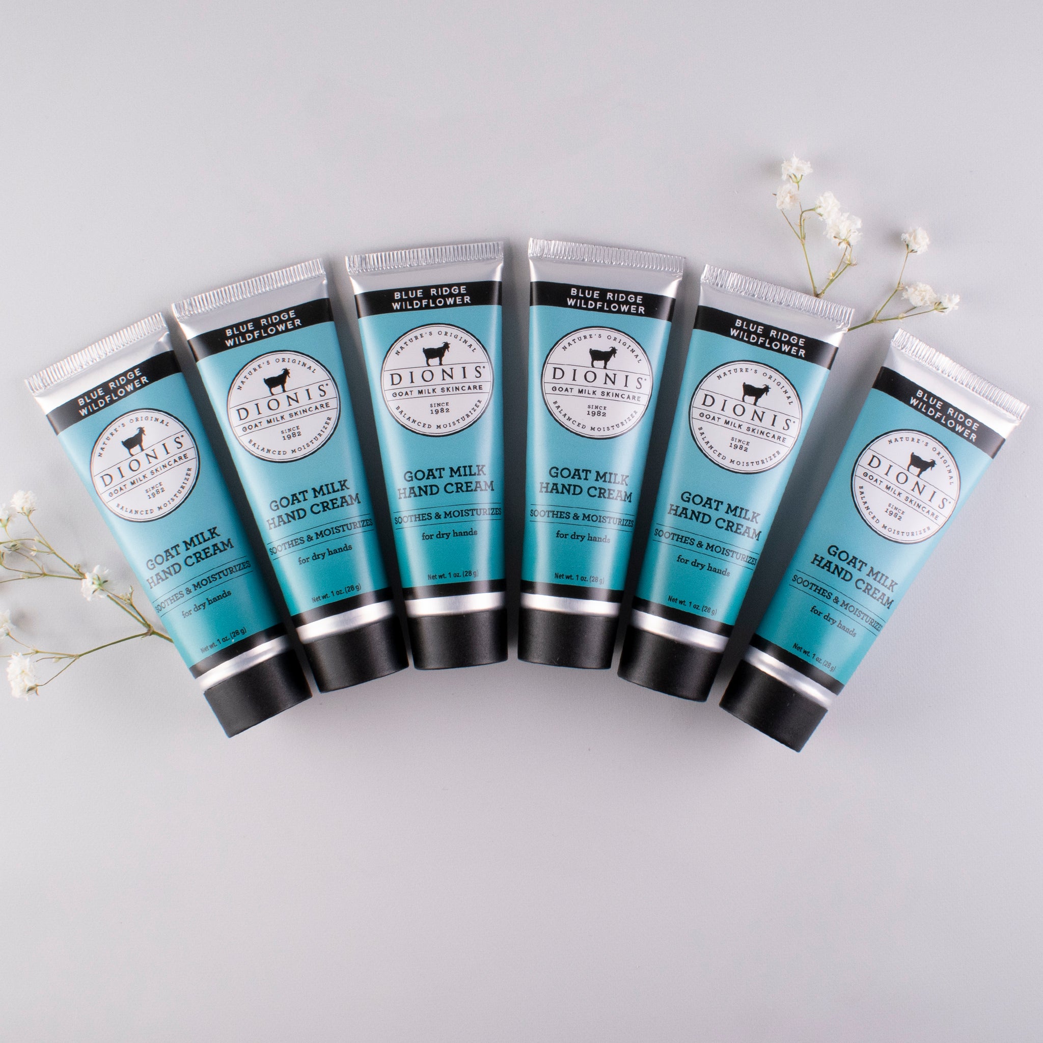 Blue Ridge Wildflower Goat Milk Hand Cream, Set of 6