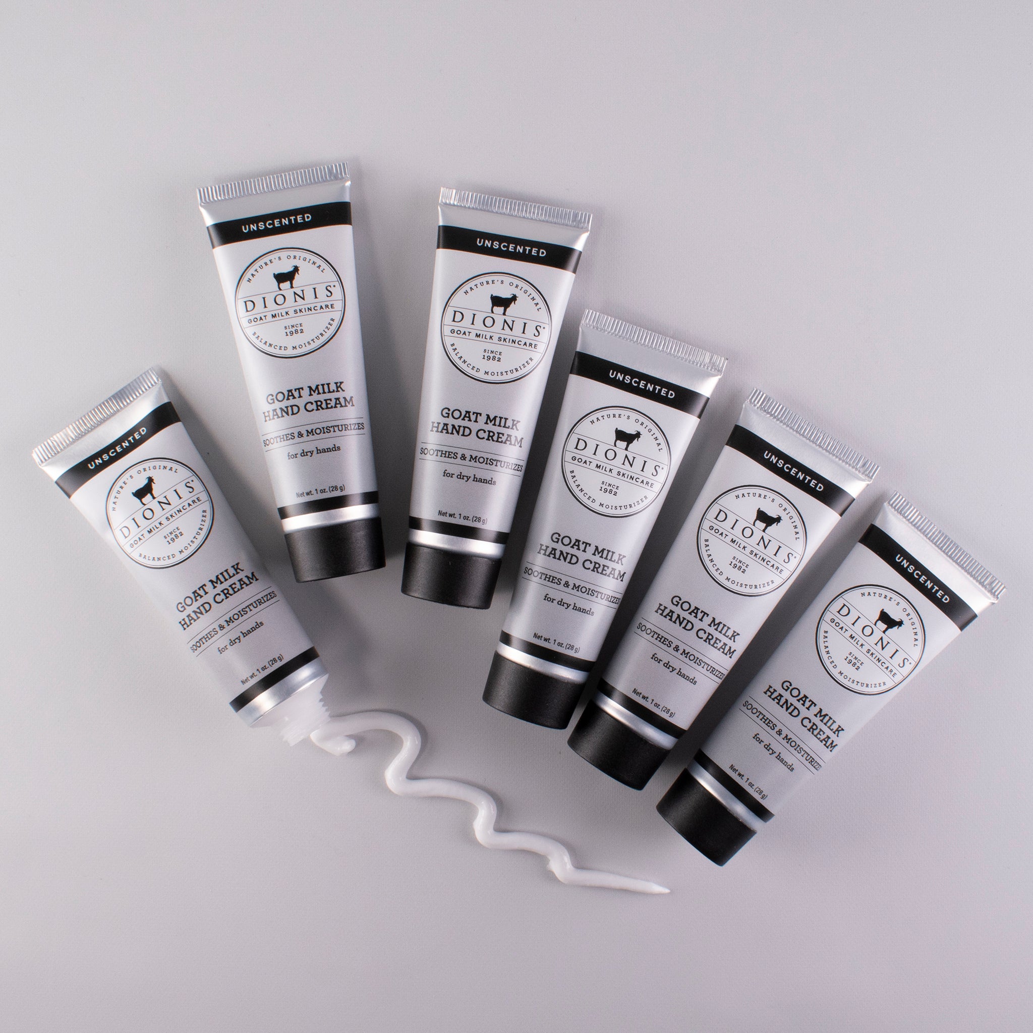 Unscented Goat Milk Hand Cream, Set of 6