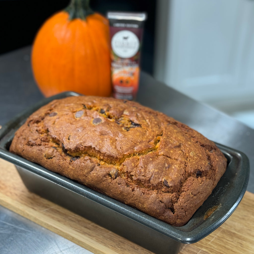 Pumpkin Chocolate Chip Bread