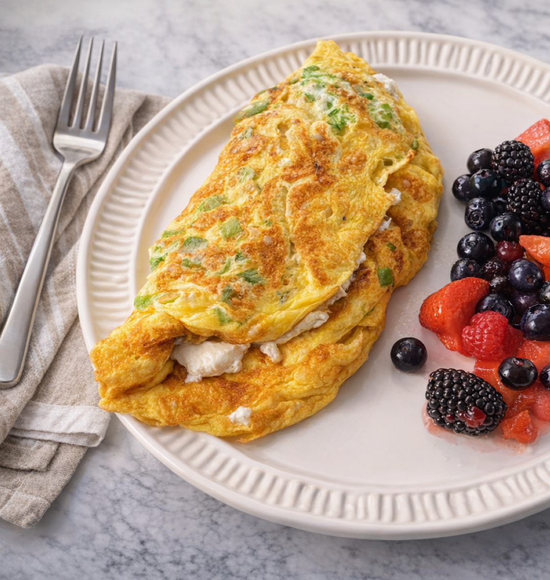 Goat Cheese Omelet