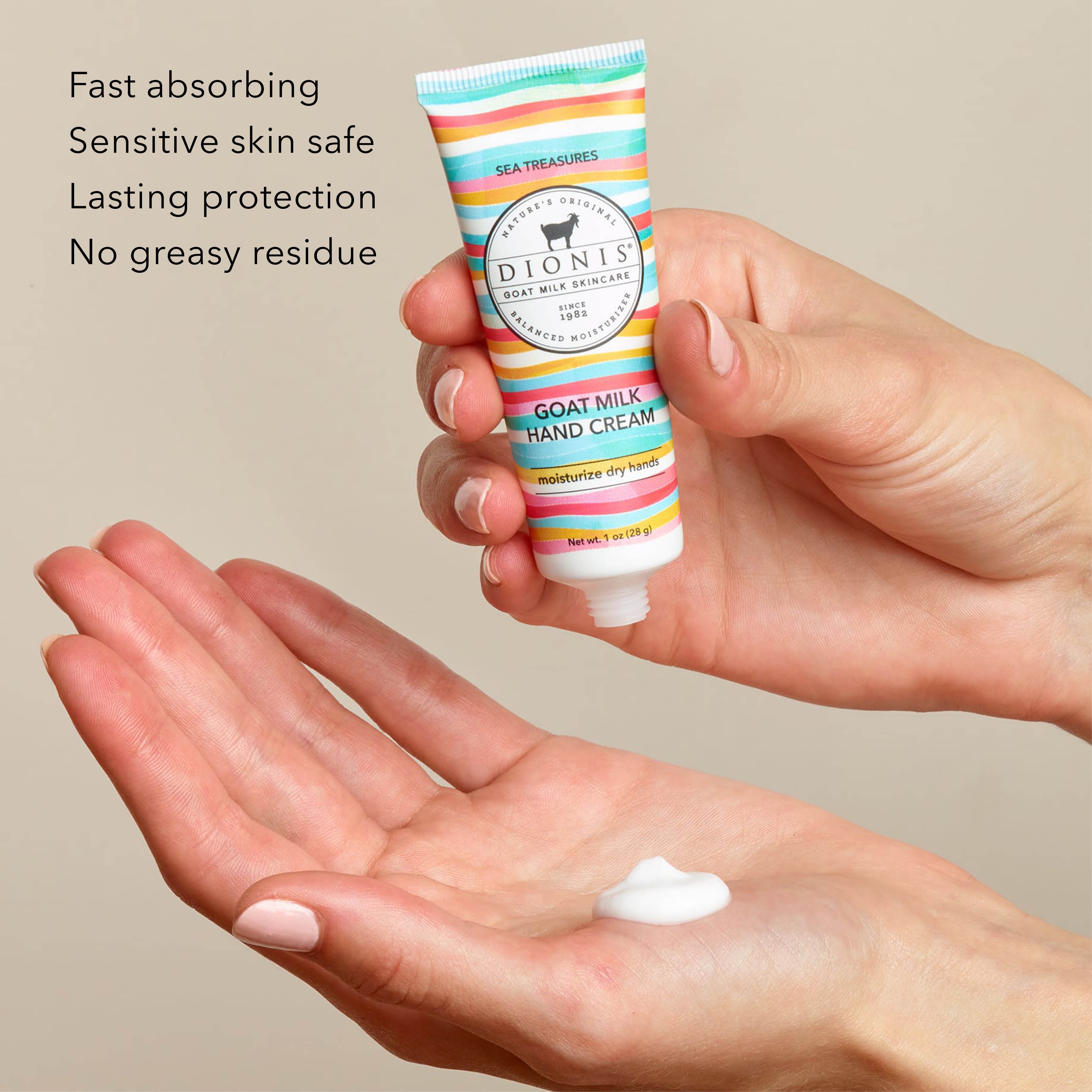 Goat Milk Hand Cream with Floral Notes for Refreshing Feel