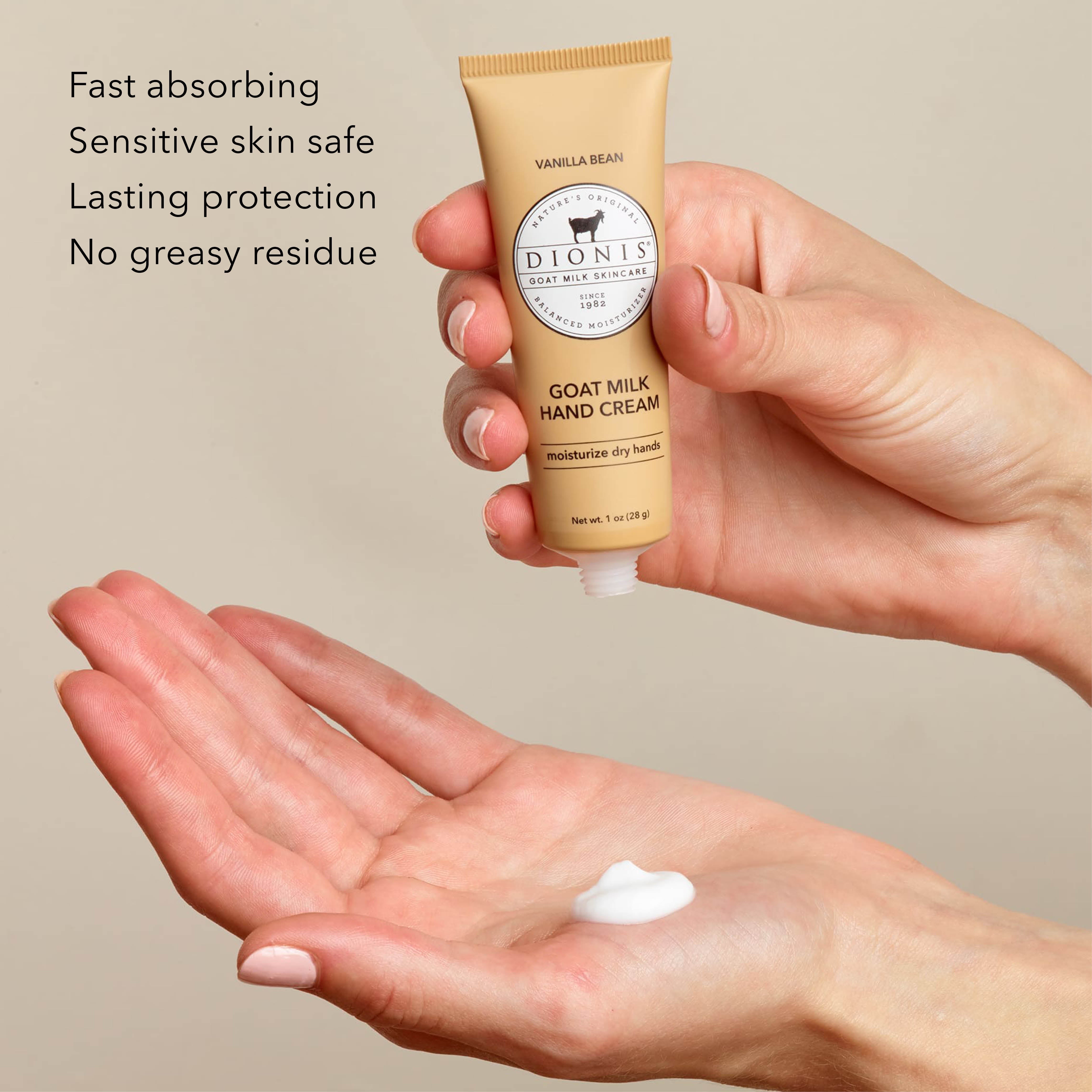 Caring Milk Lotion Cream セット Goat Milk Hand Cream Set: Perfect Gift for Everyone • Dionis Goat