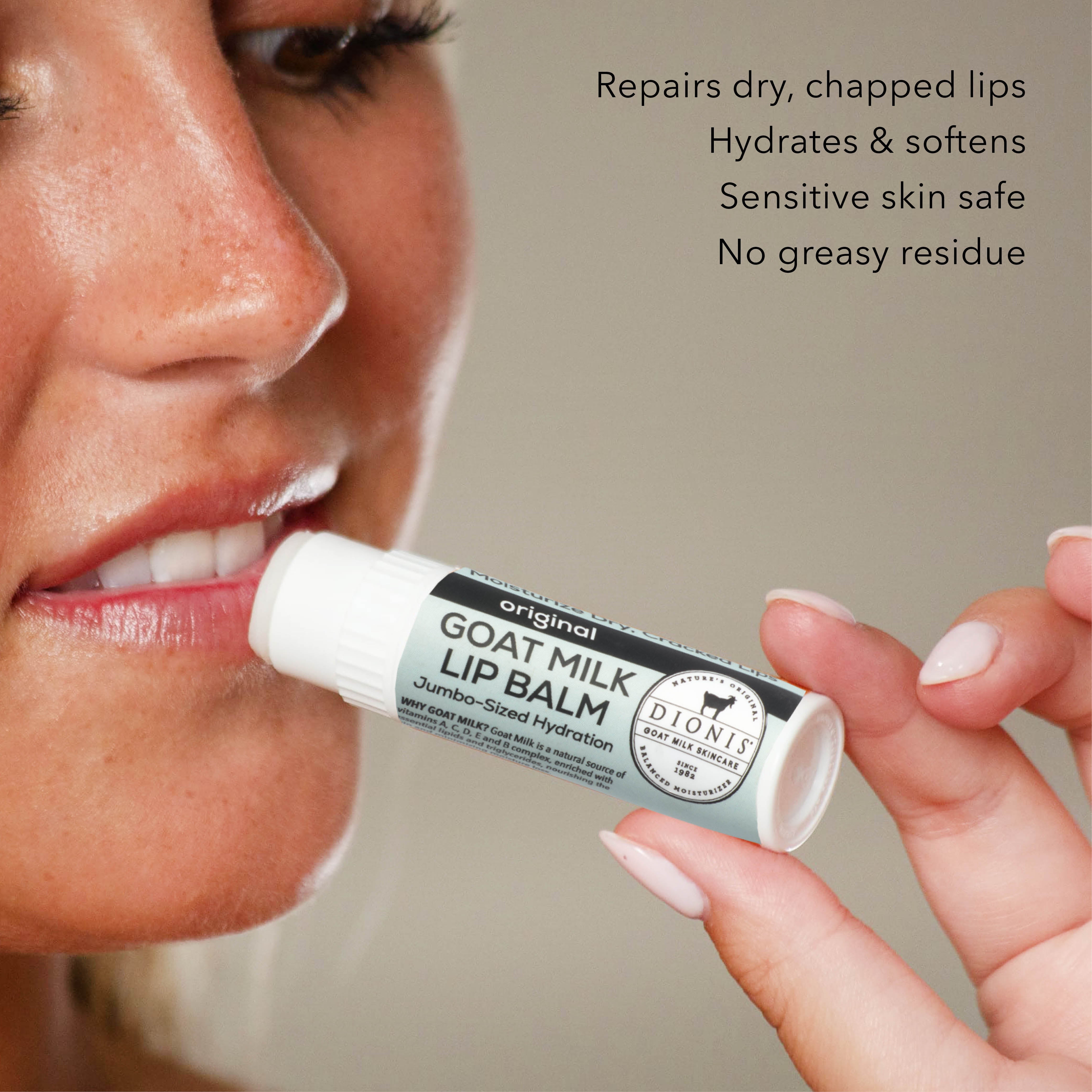 Original Goat Milk Lip Balm, Set of 3