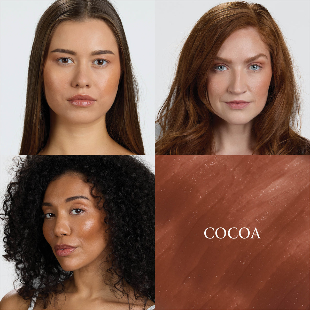 Dionis Tinted Goat Milk Beauty Balm, Cocoa Color Swatch