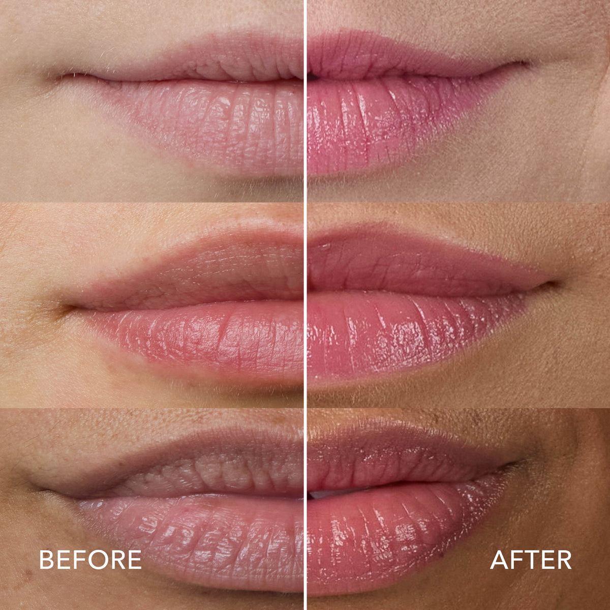 Dionis Tinted Goat Milk Beauty Balm, Berry Before & After Lips