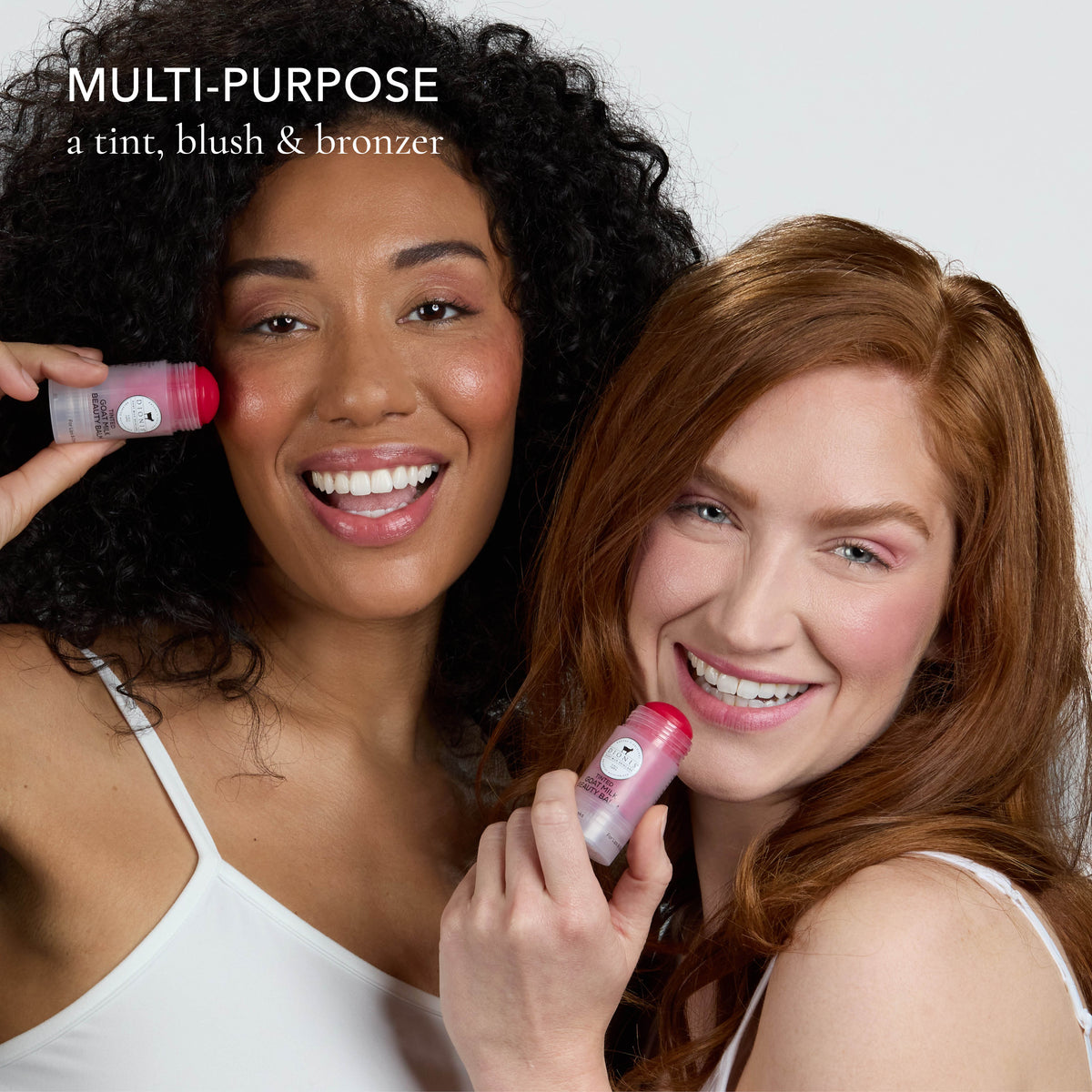 Dionis Tinted Goat Milk Beauty Balm, Berry

Multi-purpose: A tint, blush & bronzer