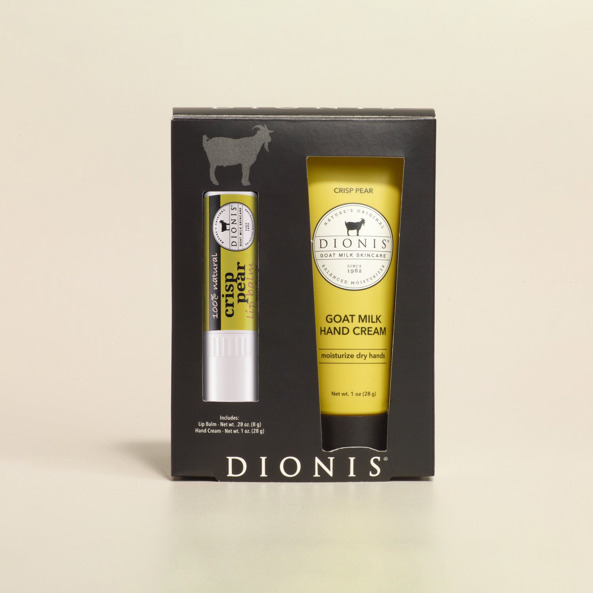 Crisp Pear Lip & Hand Set • Dionis Goat Milk Skincare