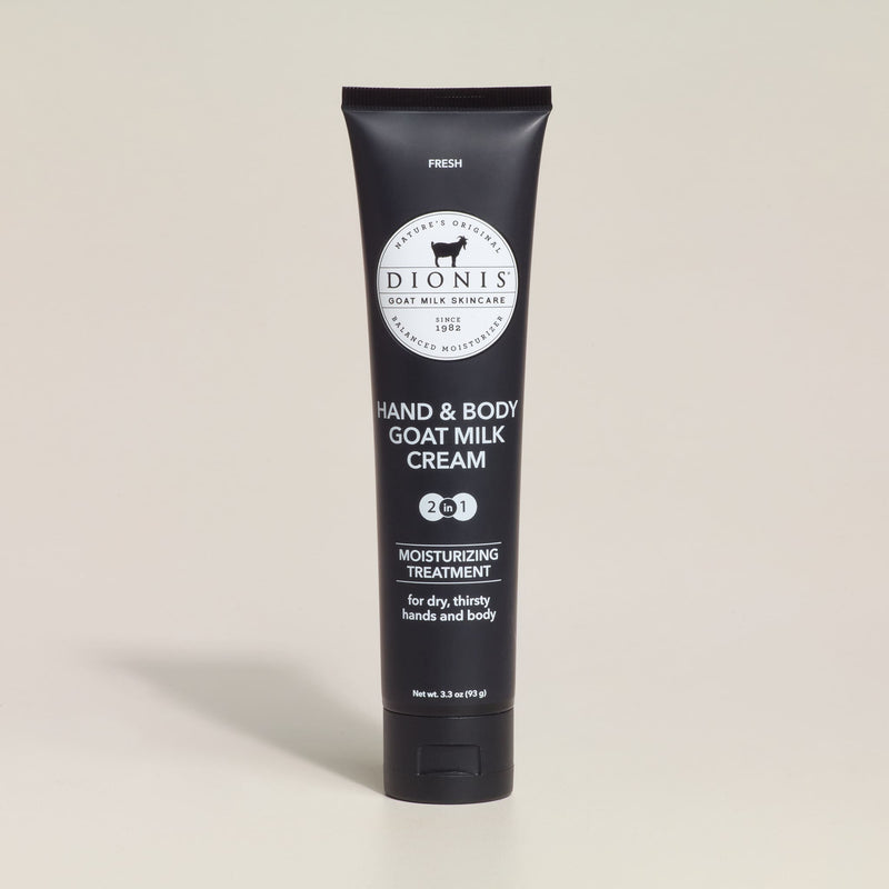 Dionis Hand & Body Goat Milk Cream, Fresh, 3.3 oz
