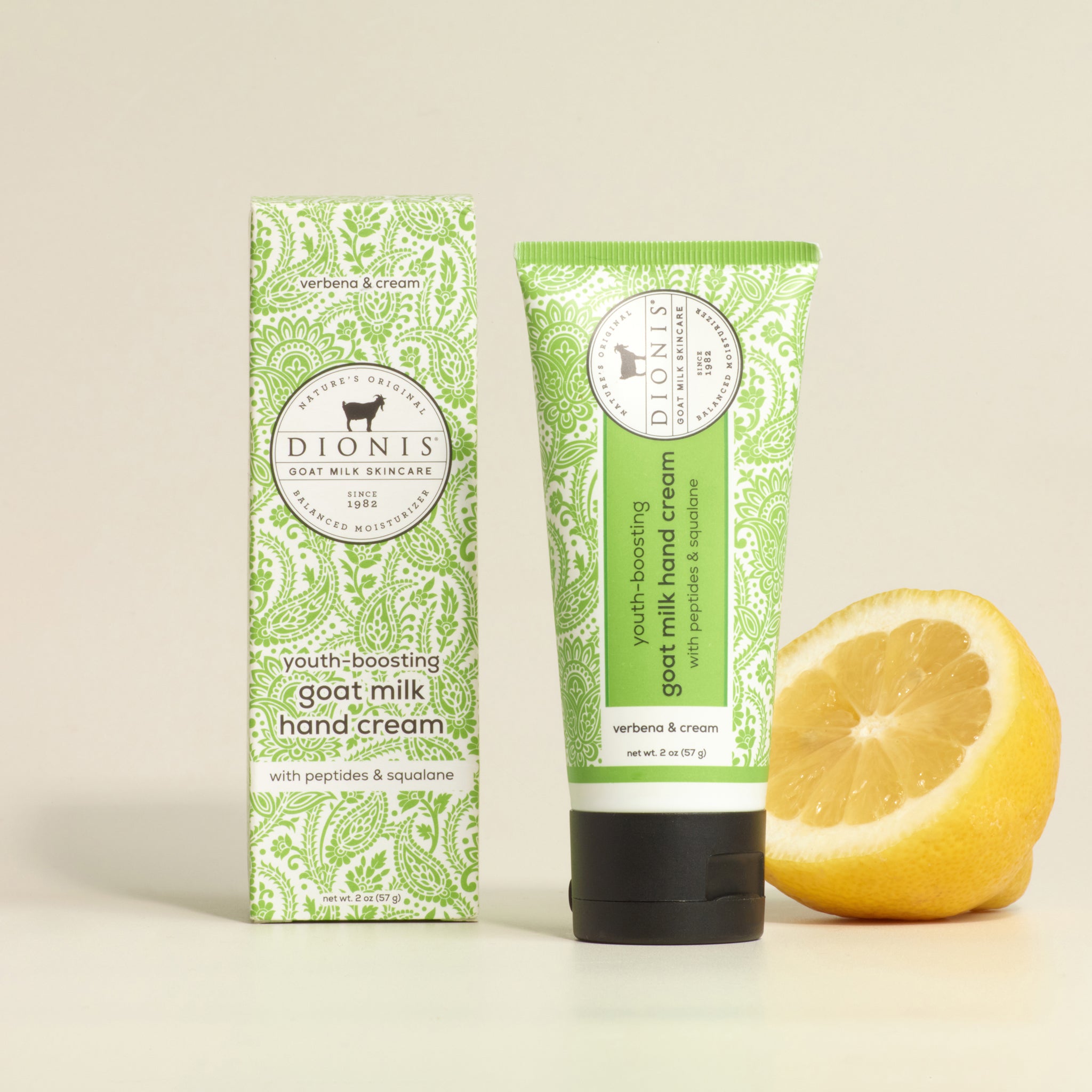 Lemon Verbena & Cream Youth-Boosting Goat Milk Hand Cream