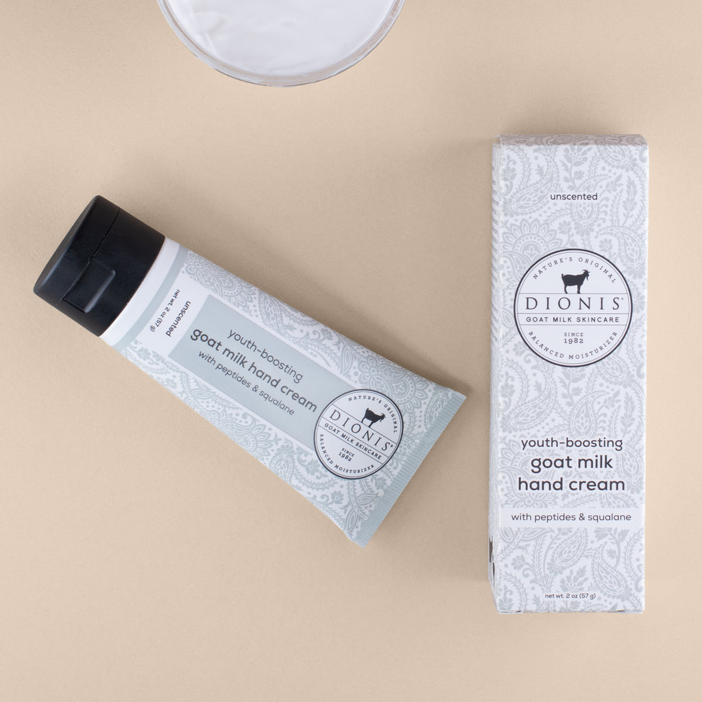 Unscented Youth-Boosting Goat Milk Hand Cream