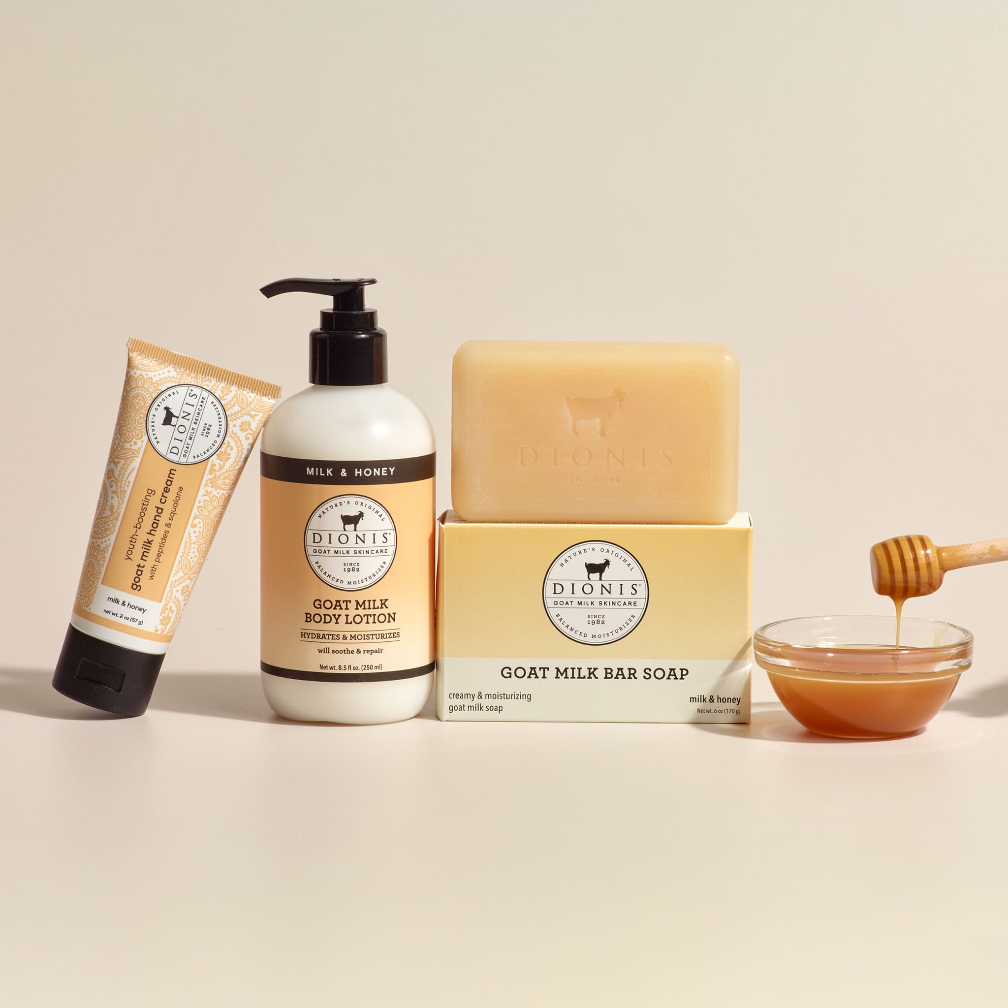 Milk & Honey, Skin Hydration Bundle • Dionis Goat Milk Skincare