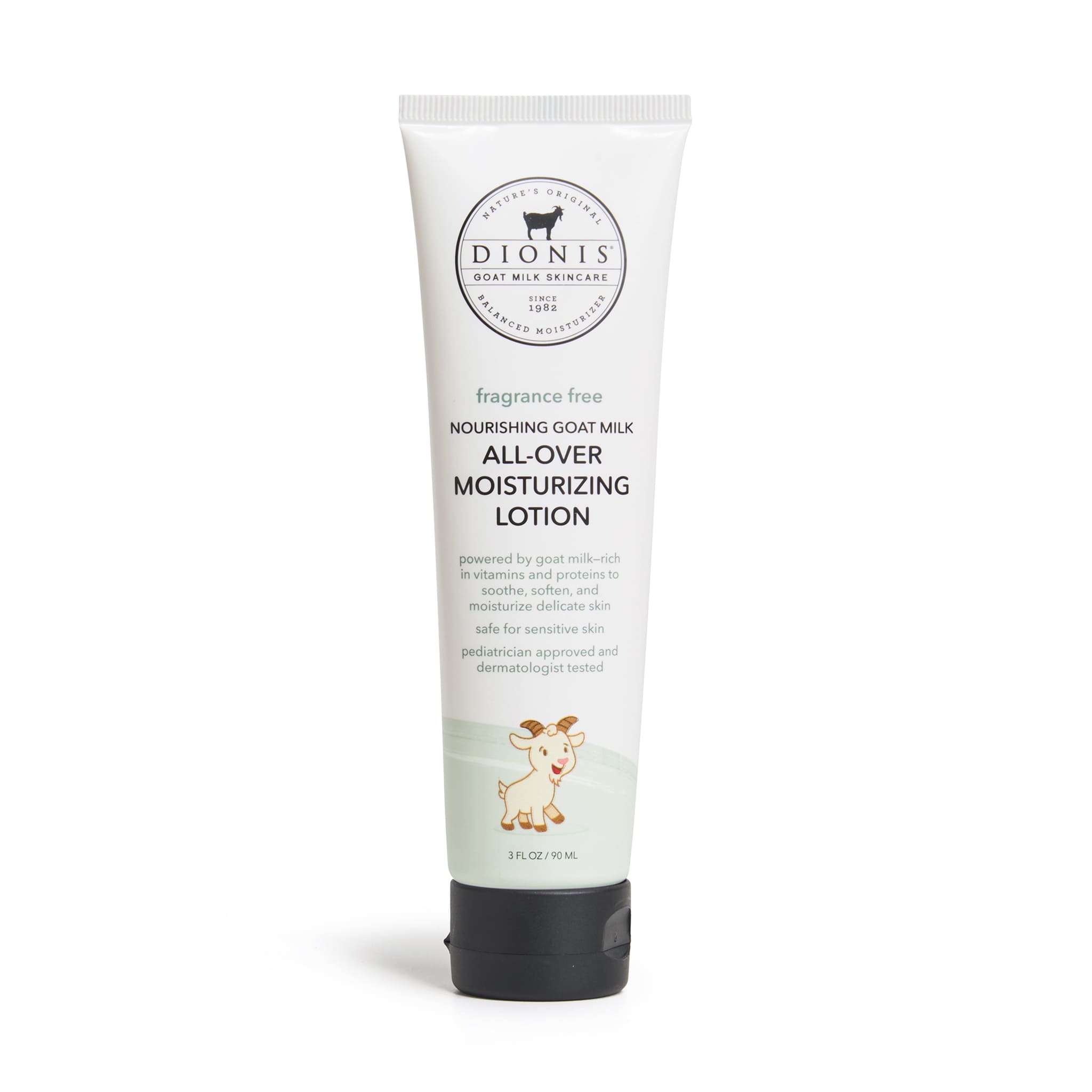 Dionis Baby All-Over Moisturizing Lotion, Fragrance Free, 3 fl oz. 