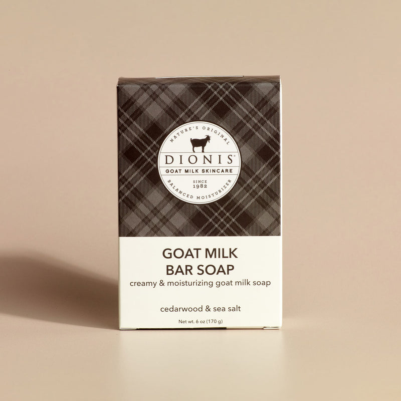 Cedarwood & Sea Salt Goat Milk Bar Soap