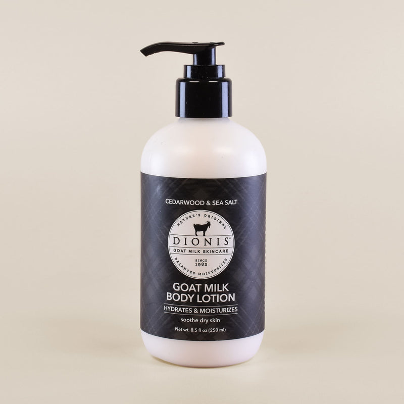 Dionis Goat Milk Skincare Goat Milk Body Lotion, Cedarwood & Sea Salt 8.5 fl oz