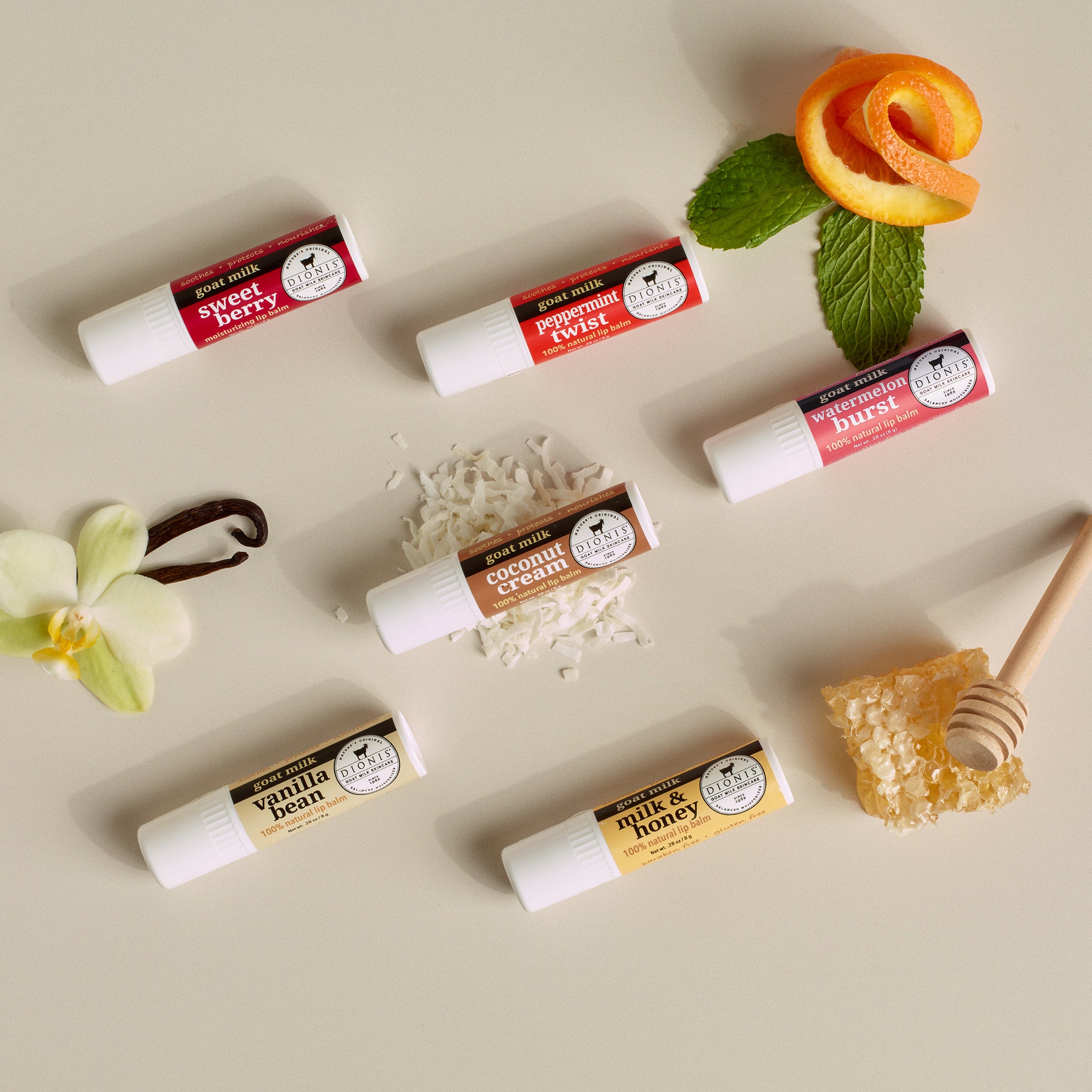 Goat Milk Lip Balm Deluxe Box Set
