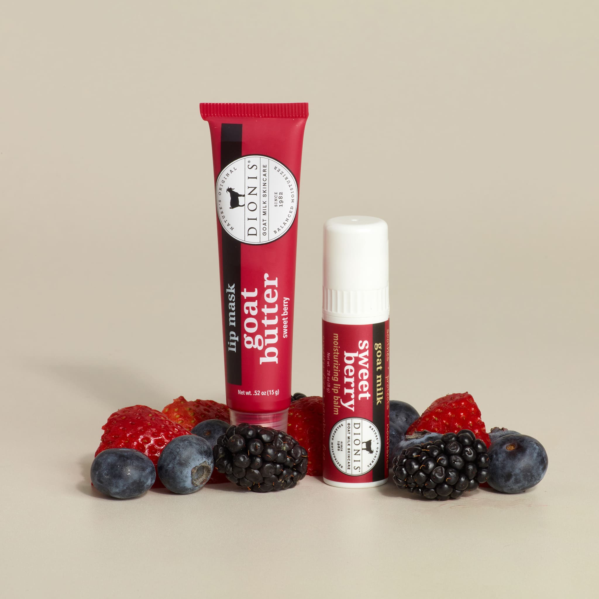 Sweet Berry Goat Butter Flavored Lip Kit
