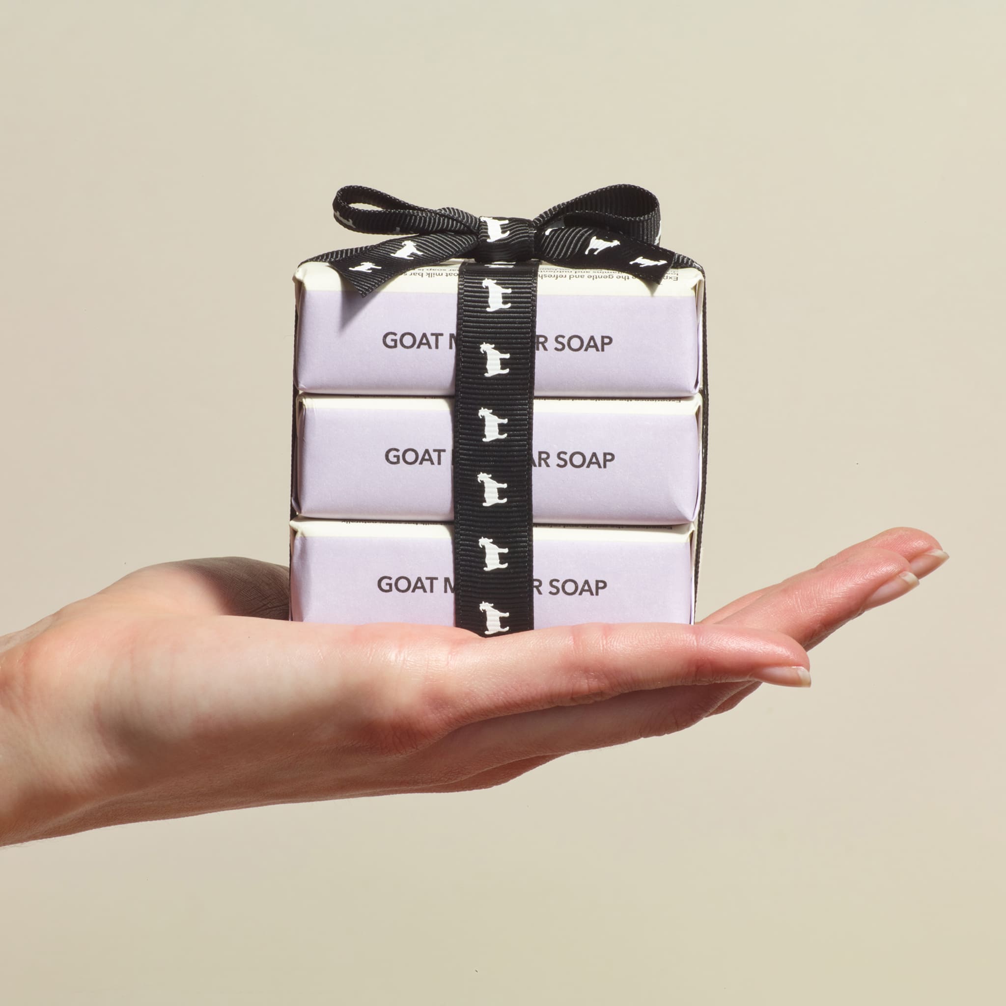 3 oz Lavender Blossom Goat Milk Bar Soap, Set of 3