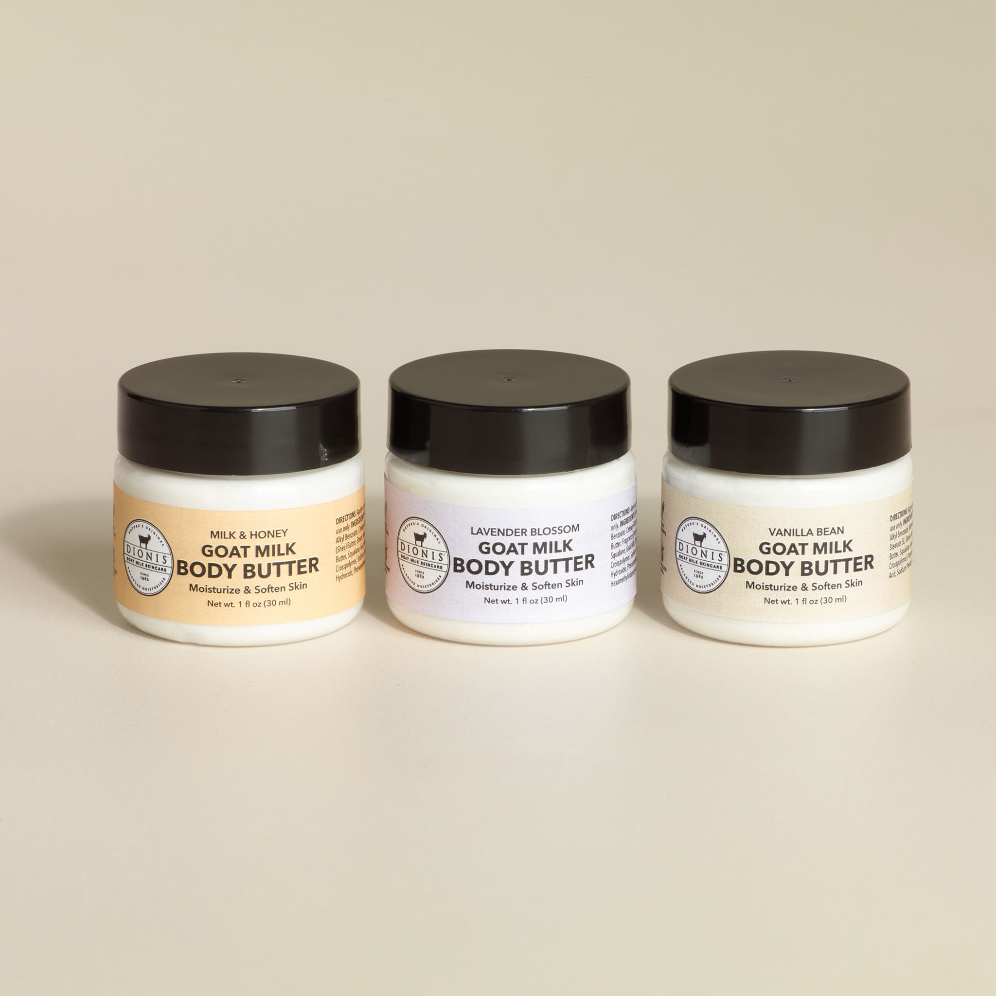 Body Butter Sample Set, 3 Piece