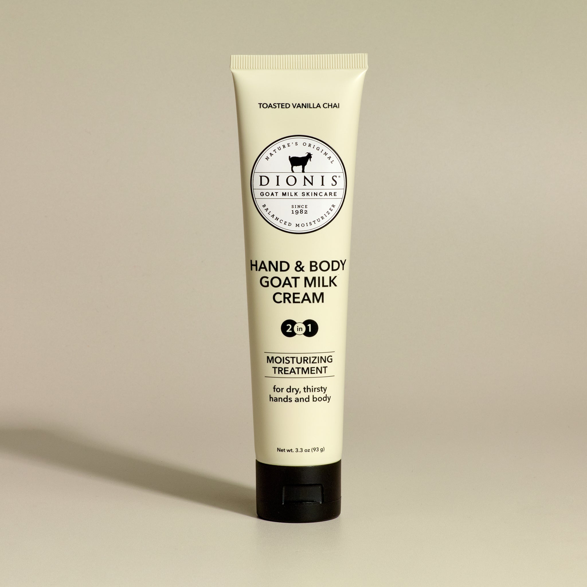 Dionis Goat Milk Hand & Body Cream in scent Toasted Vanilla Chai