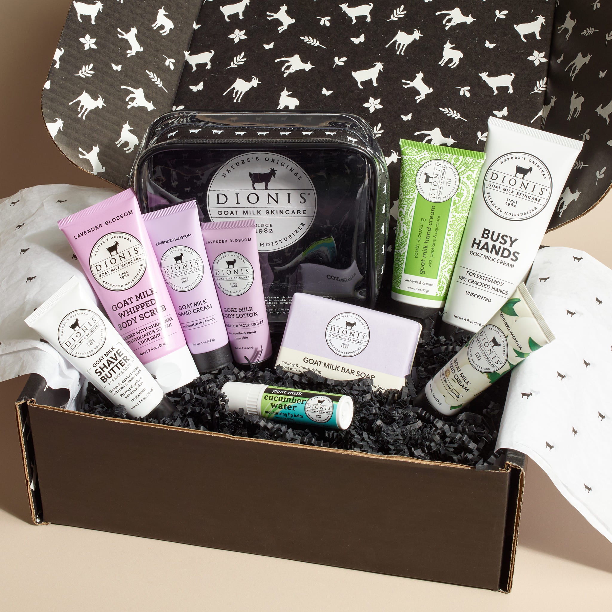 Goat Milk: Curated Skincare Box Valued at $75+ • Dionis Goat Milk