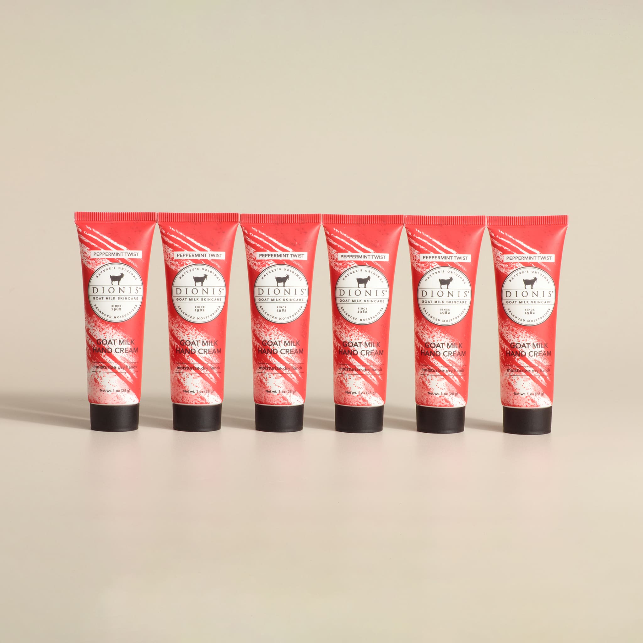 Peppermint Twist Hand Cream, Set of 6