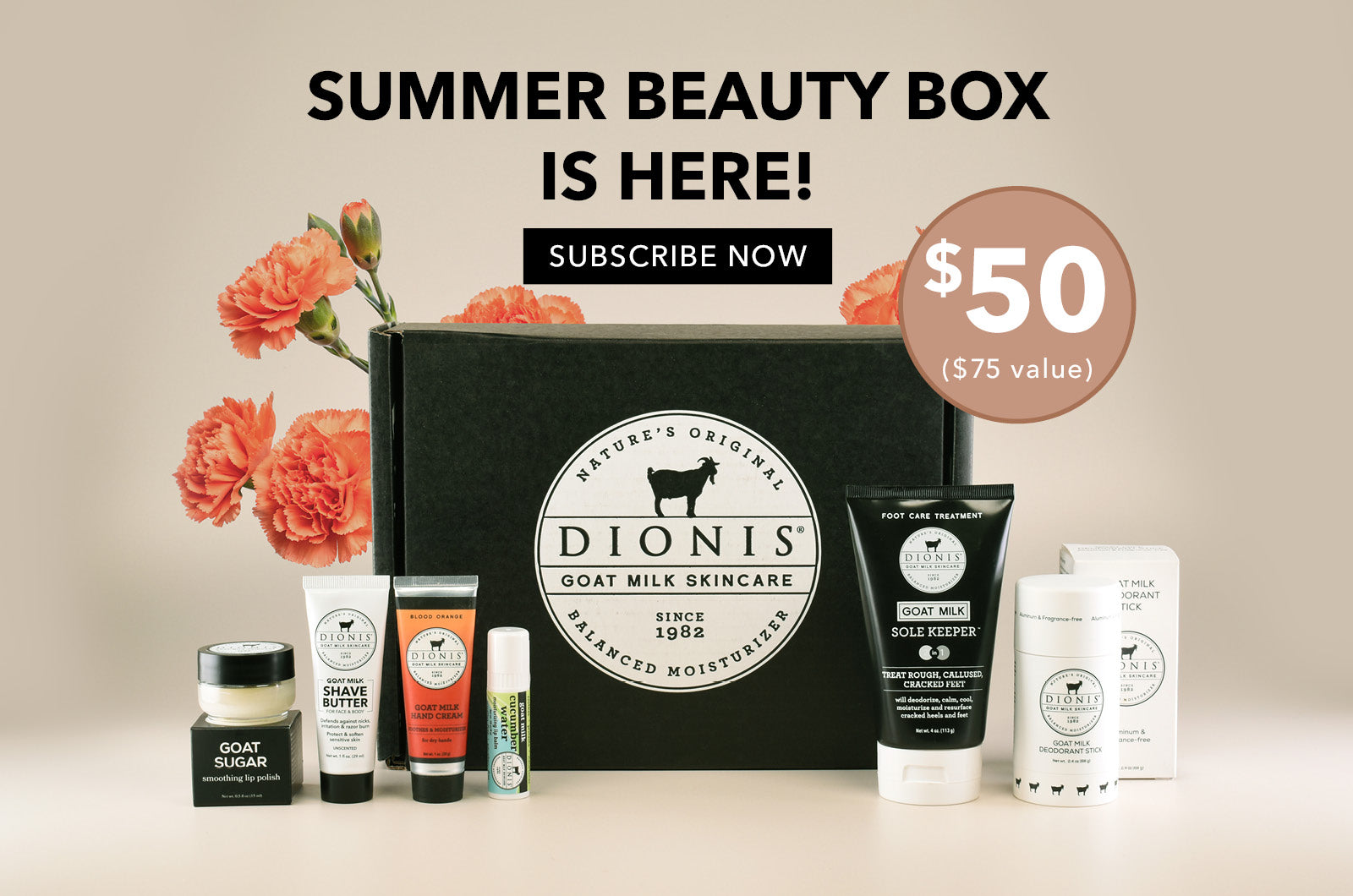 3-Pack Hand Cream Sets • Dionis Goat Milk Skincare