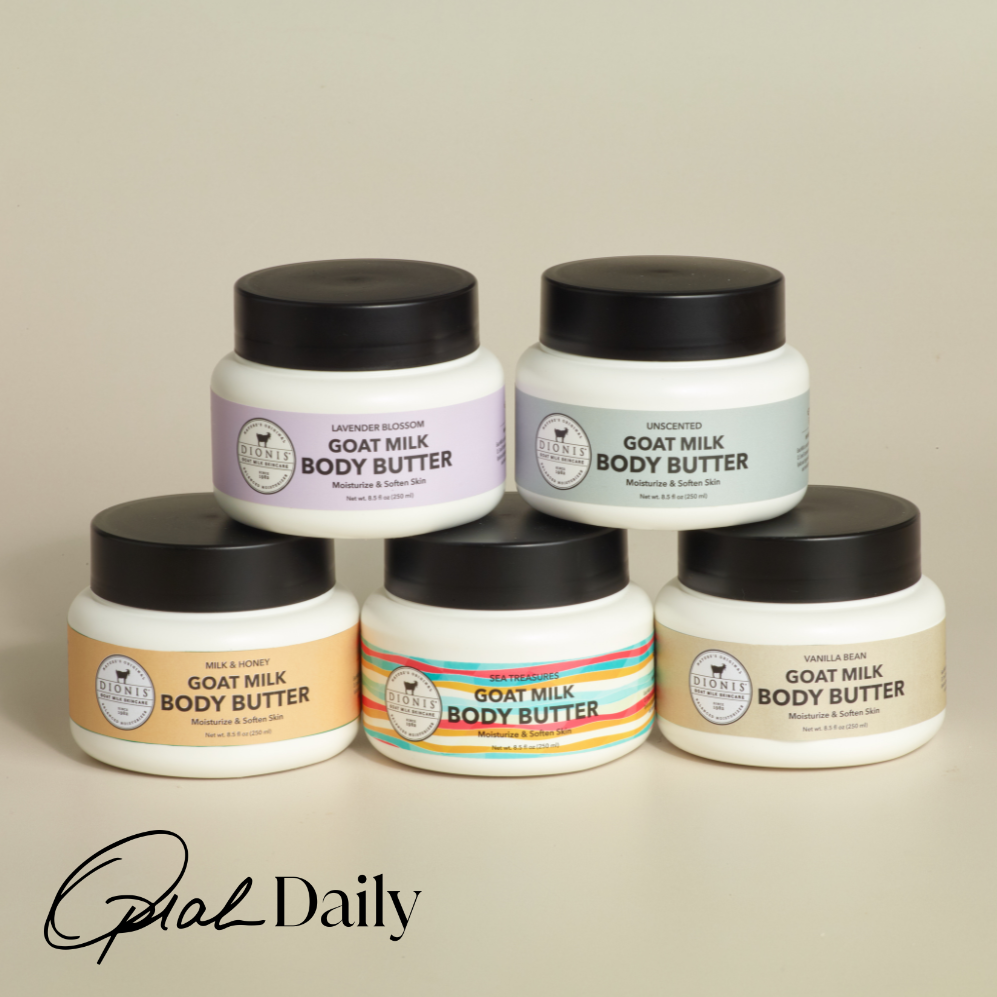 Dionis Goat Milk Body Butters selected best Goat Milk Body Butter by Oprah Daily